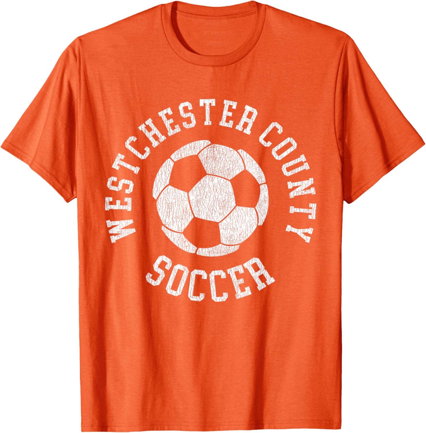 Westchester County Retro Distressed 90's Vintage Soccer T-Shirt - 9