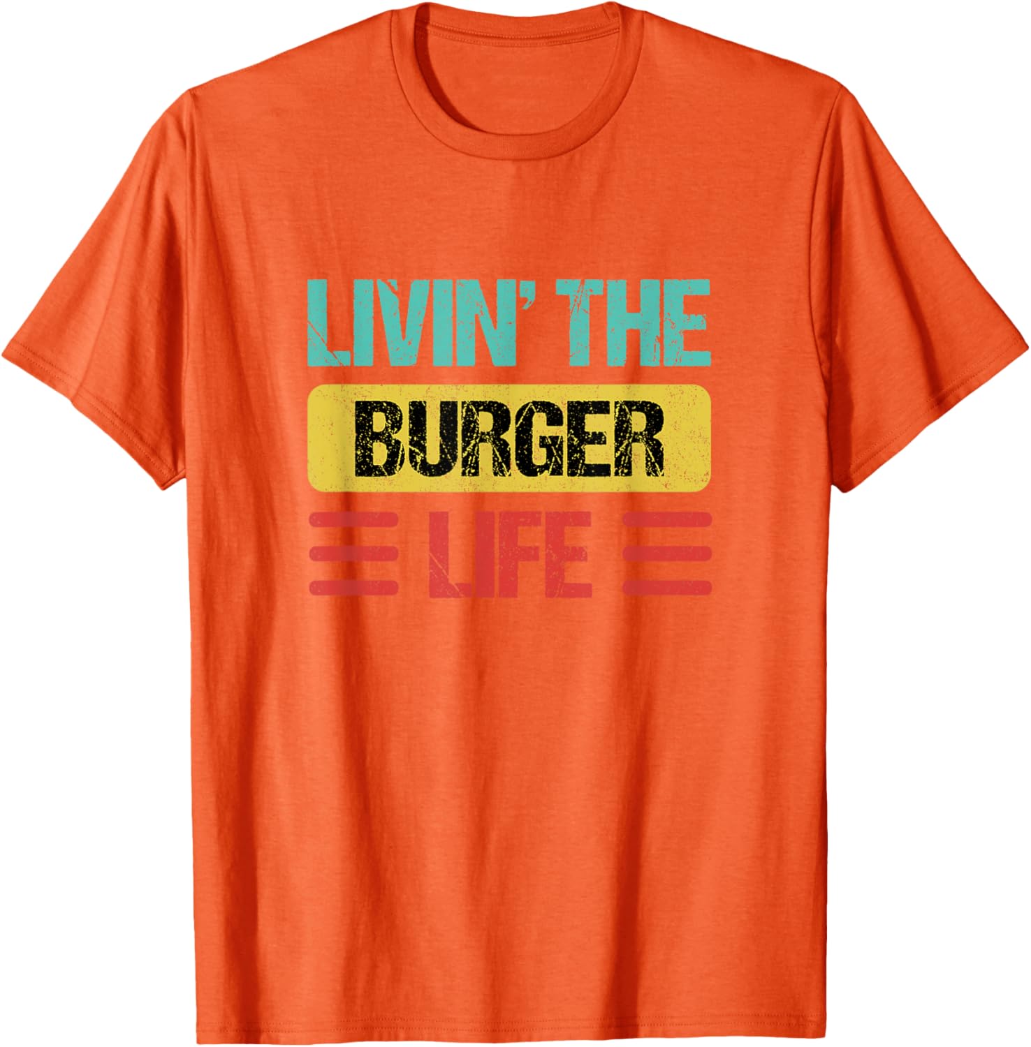 Funny Burger Name T-Shirt for Food Lovers - Casual Wear Tee - 17
