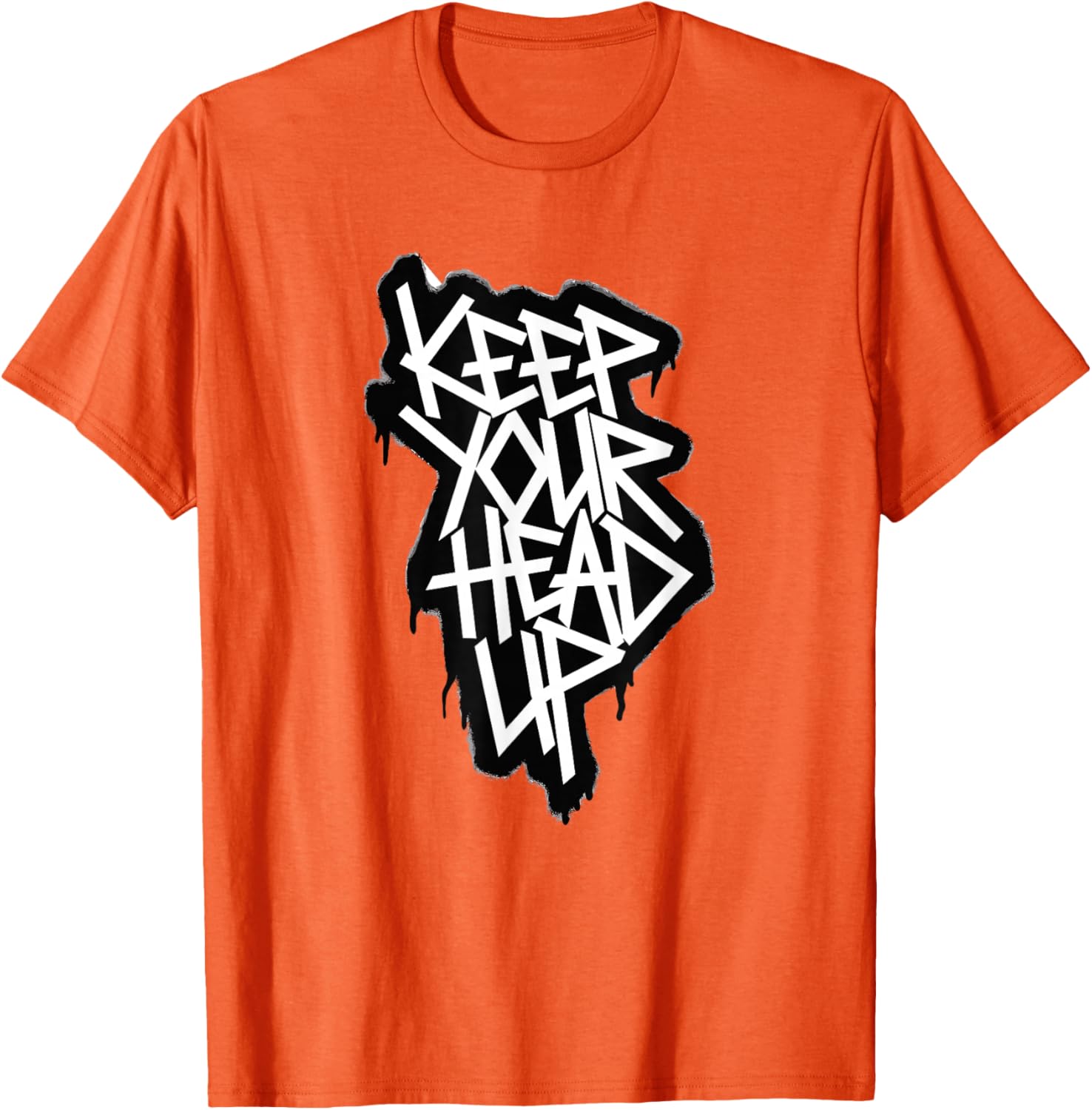 Keep Your Head Up Inspirational T-Shirt for Positive Vibes and Style - 2