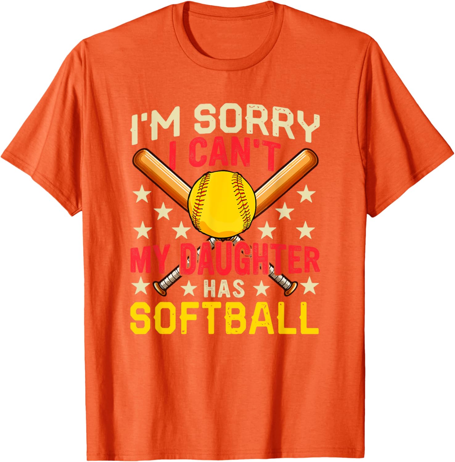 Funny Softball Player Costume Family T-Shirt for Daughters and Fans - 5