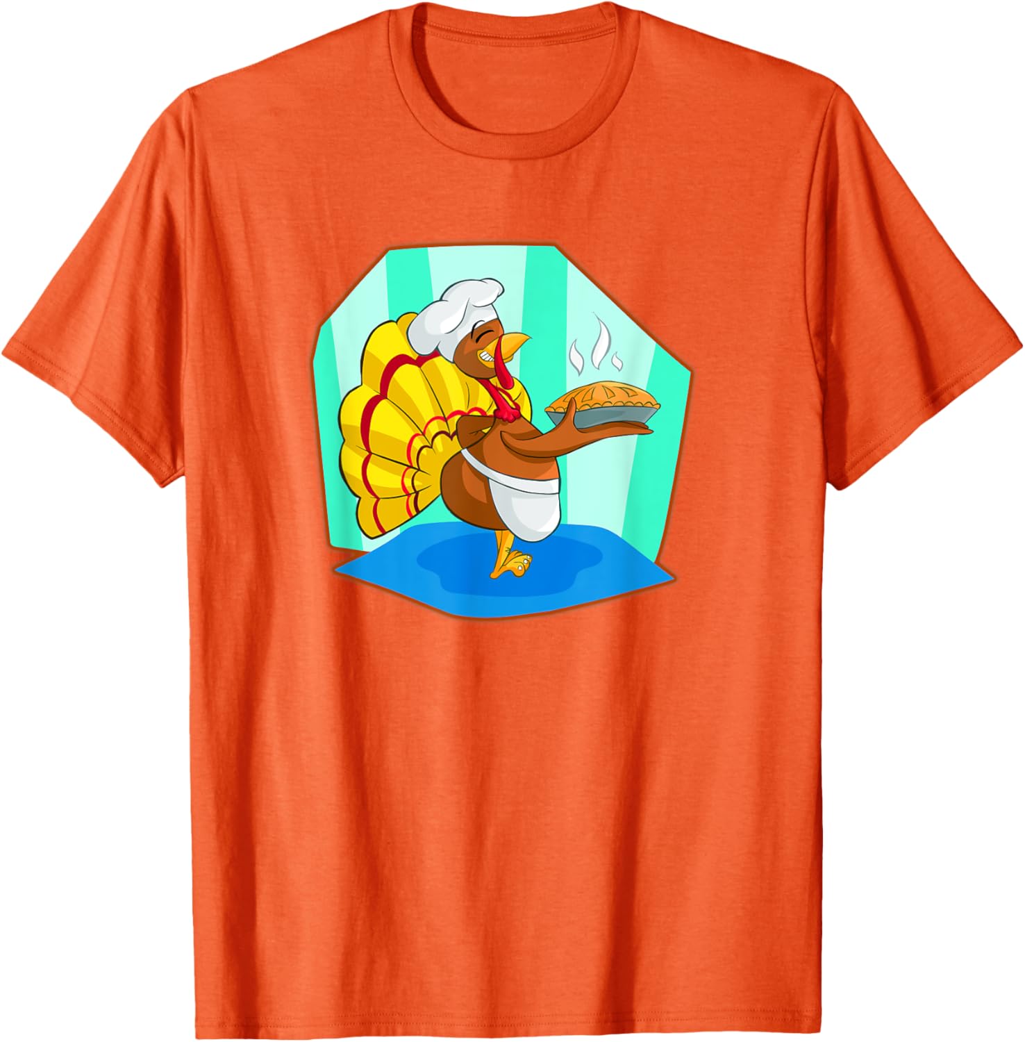 Cute Tom Turkey Thanksgiving T-Shirt for Festive Holiday Celebrations - 9