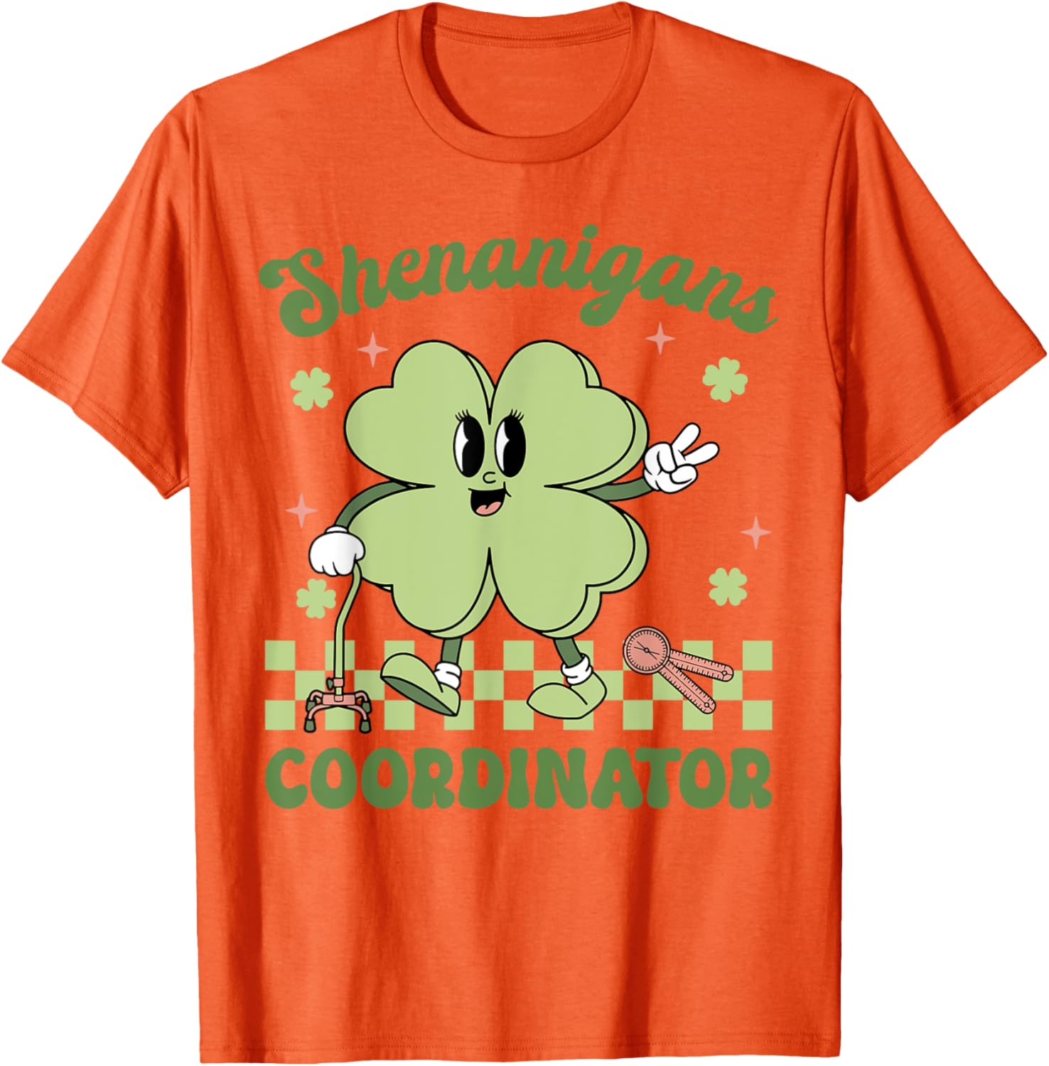 Shenanigans Coordinator Physical Therapist St Patrick's Day T-Shirt - 8