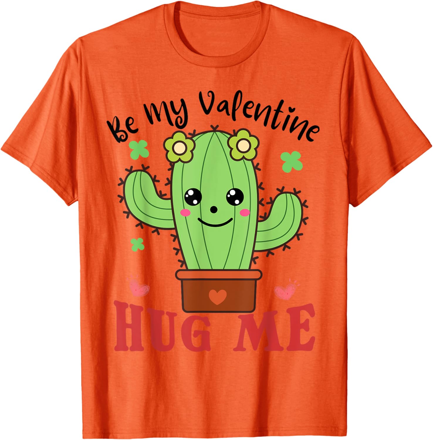 Funny Cactus Valentine's Day T-Shirt for Loving Couples - 1