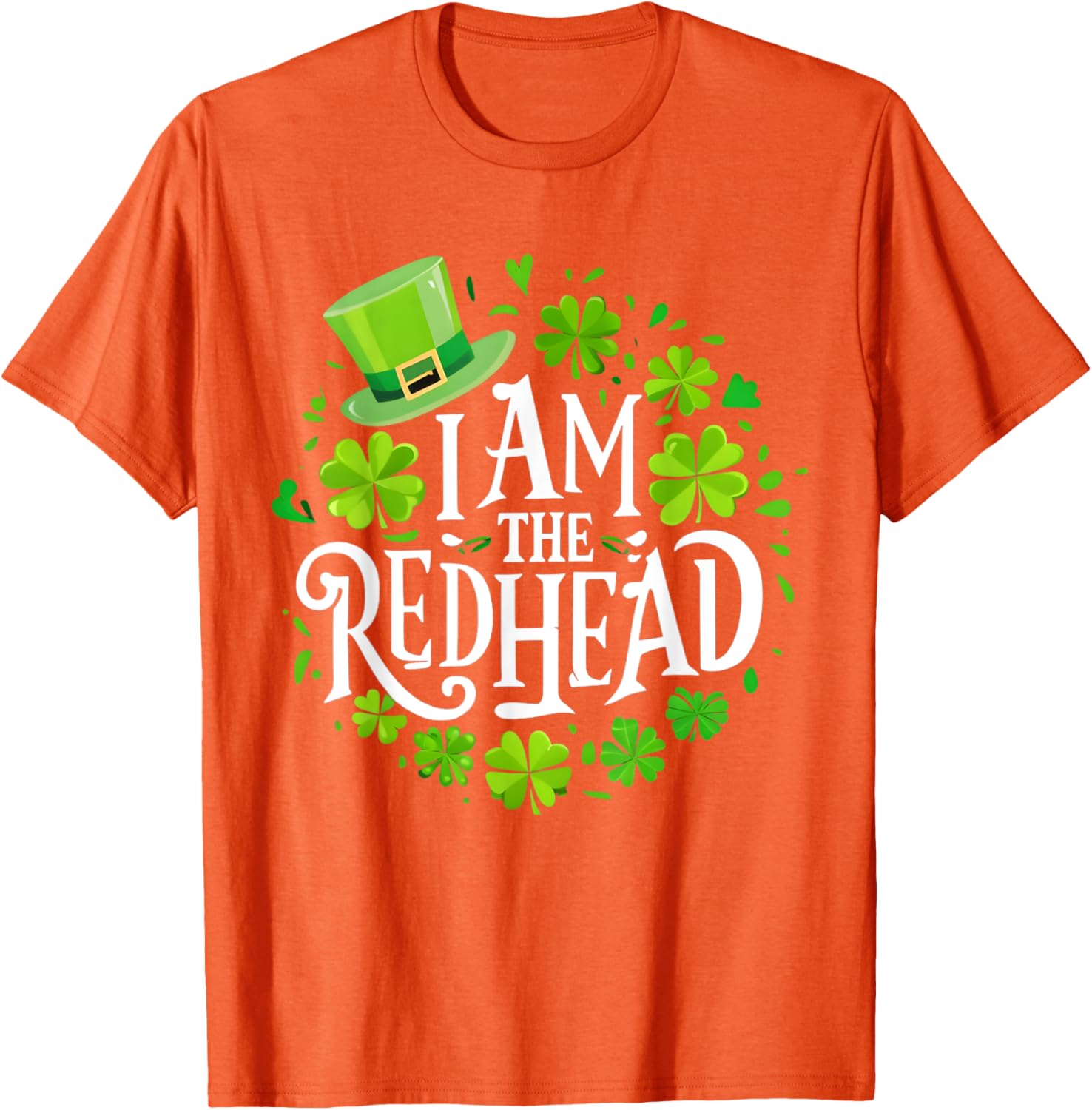 Funny St Patricks Day Redhead T-Shirt for Women - I Am The Redhead Dibs - 10
