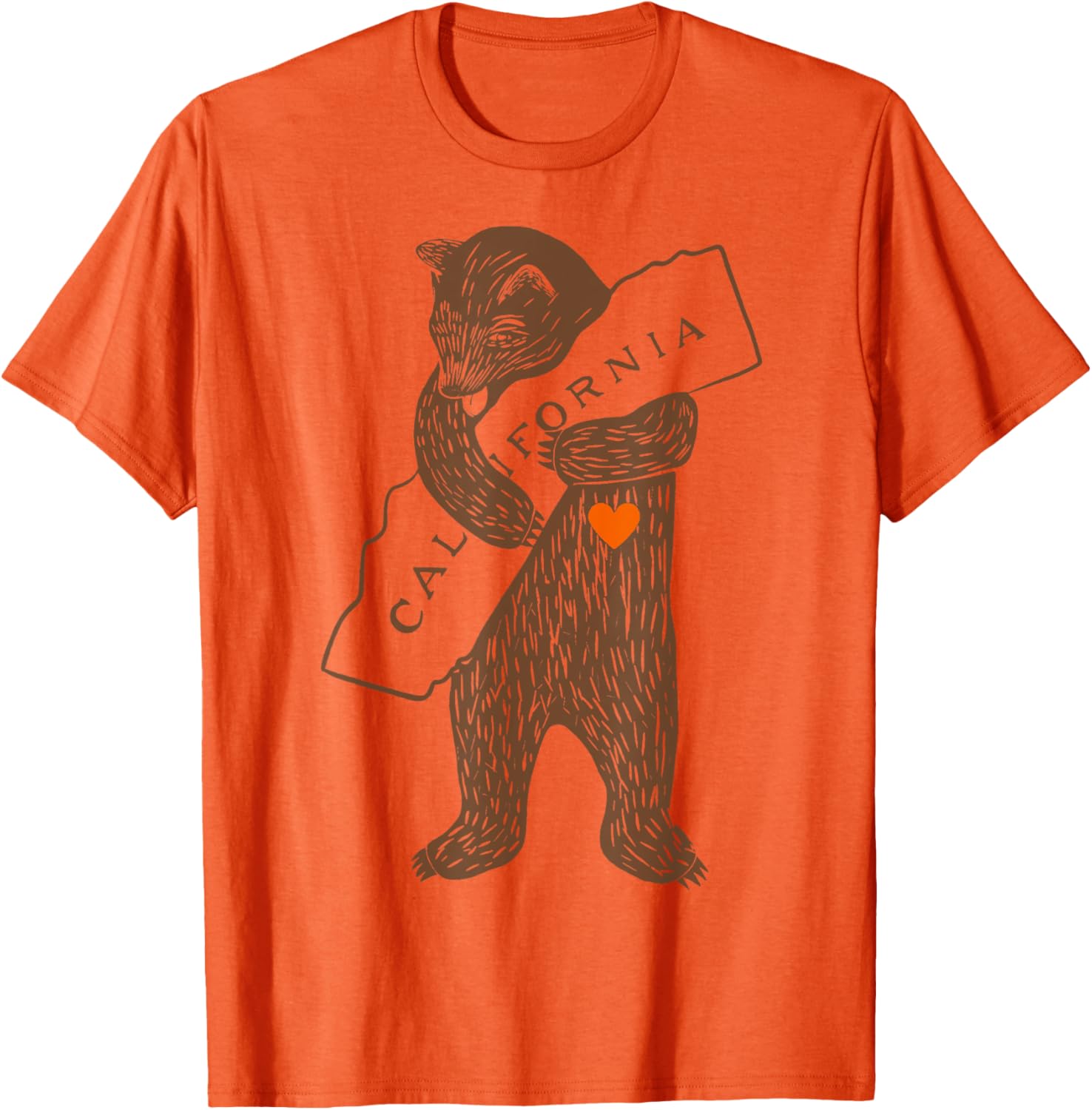 California Strong Grizzly Bear T-Shirt for Outdoor Enthusiasts - 5