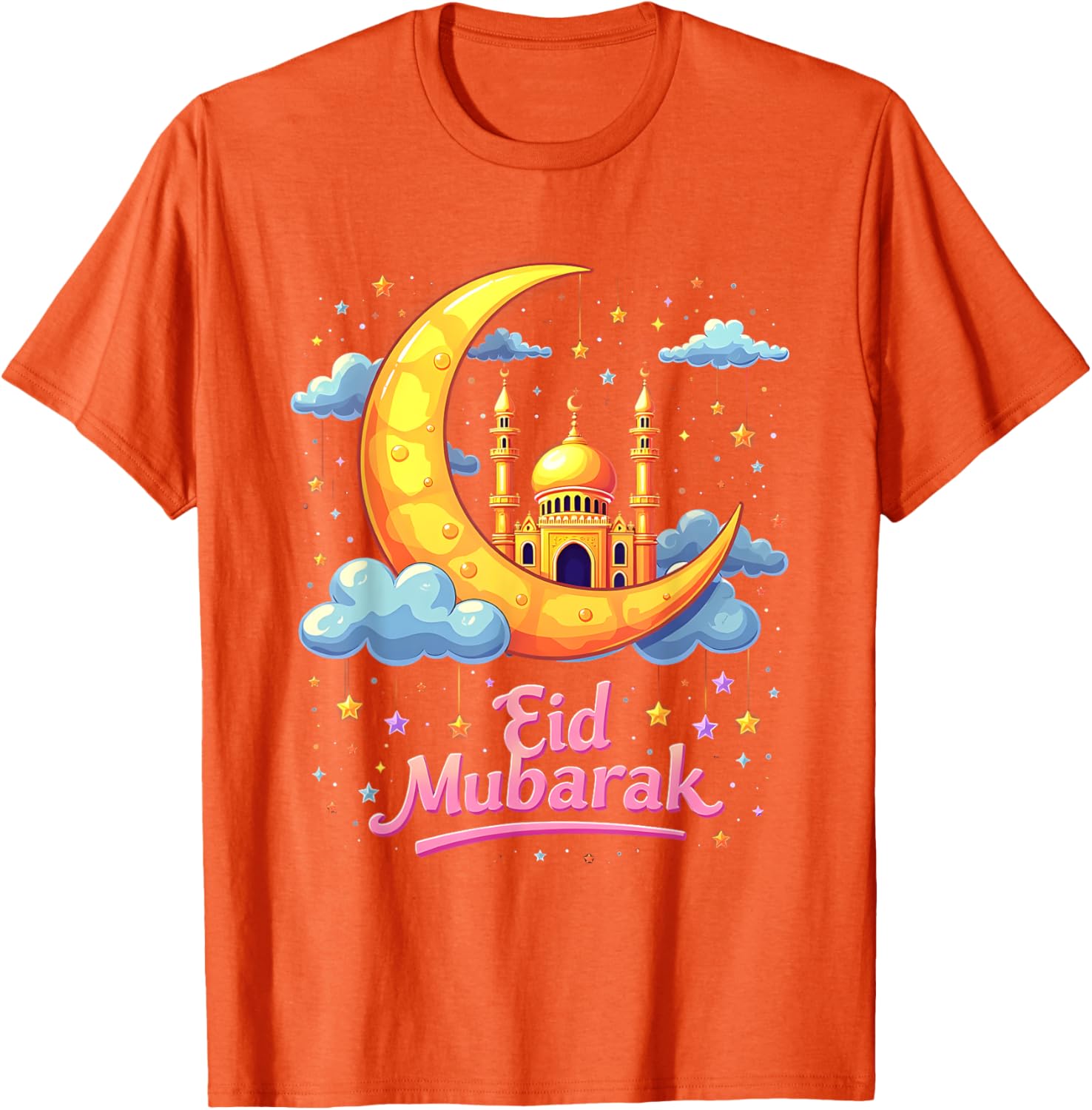 Mubarak Kareem Eid Al-Fitr T-Shirt for Happy Ramadan 2025 Celebrations - 16