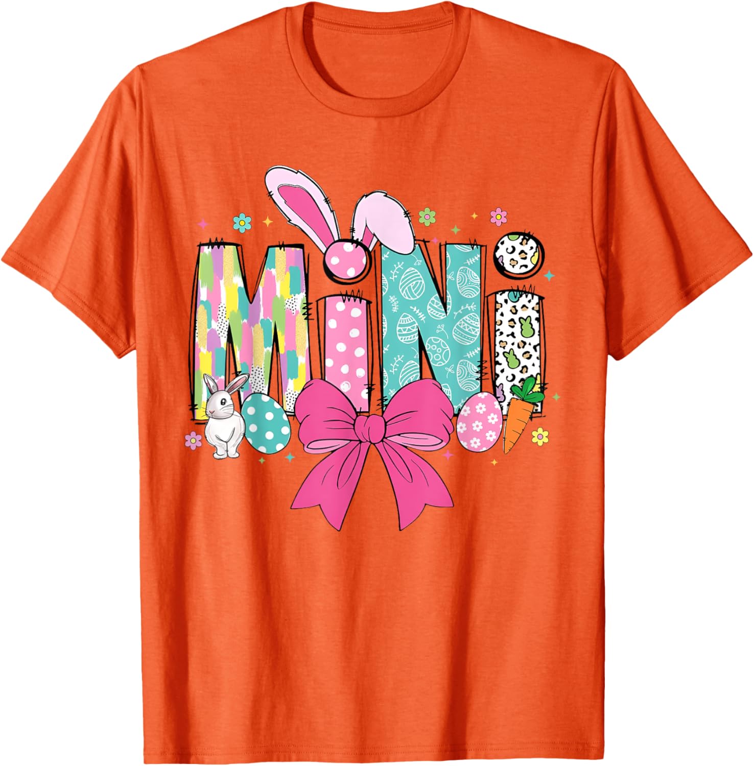Adorable Mama Bunny Easter T-Shirt for Matching Family Celebrations - 6