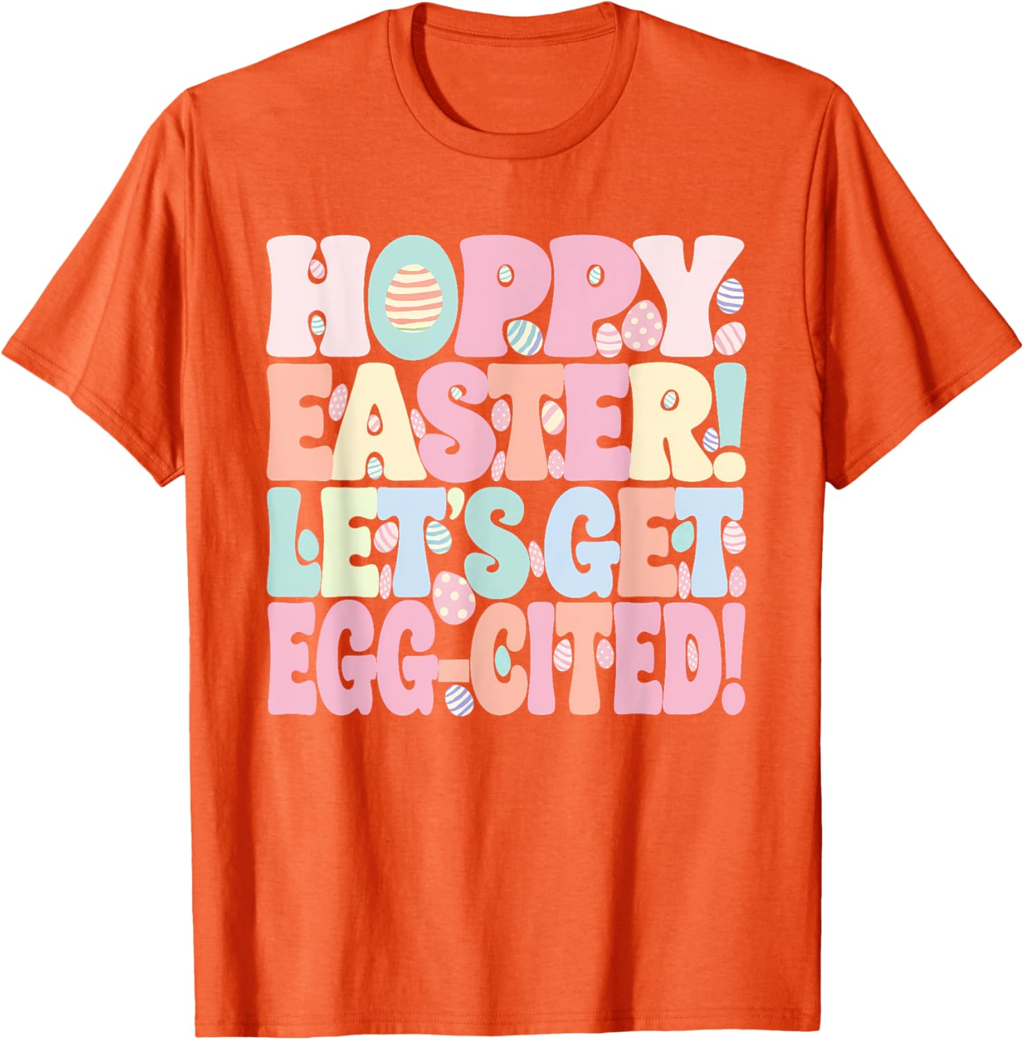Funny Hoppy Easter Egg-cited T-Shirt for Festive Celebrations - 3