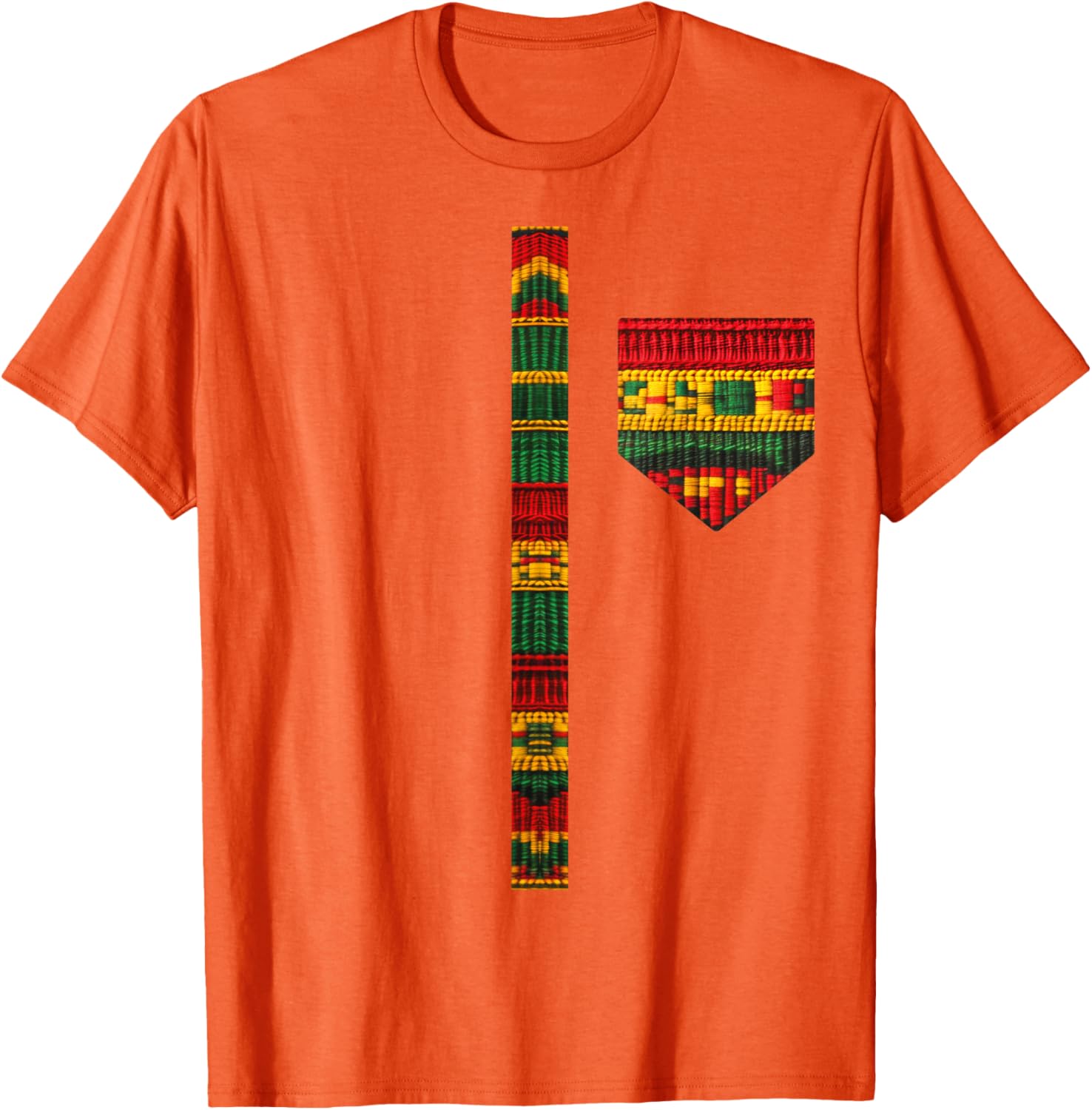 Stylish African Print Dashiki Kente Art T-Shirt for Men and Boys - 24