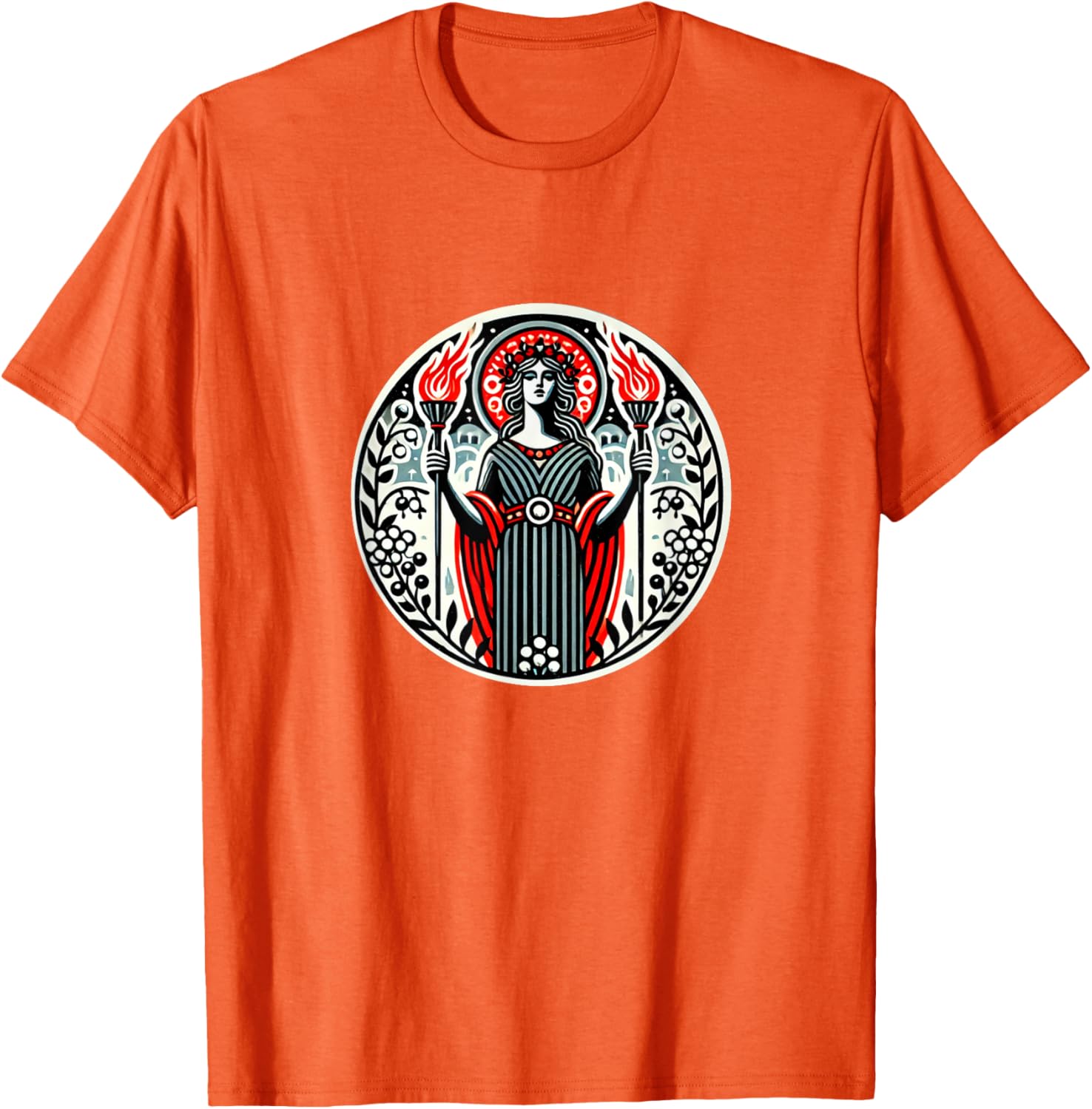 Hecate Goddess Illustration Crone T-Shirt for Unique Style Lovers - 11