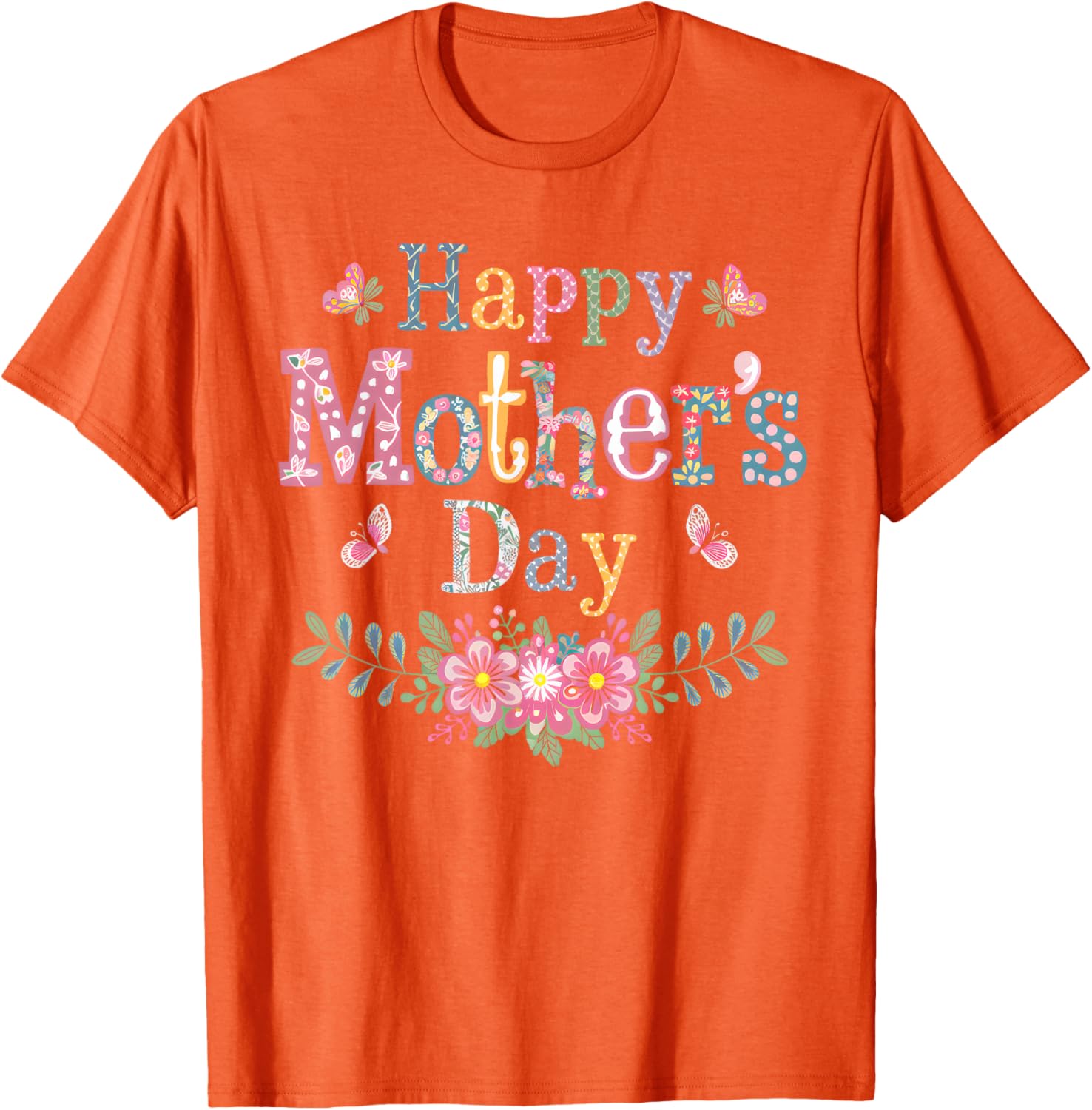 Cute Wildflowers T-Shirt for Mom and Grandma Happy Mother's Day 2025 - 16