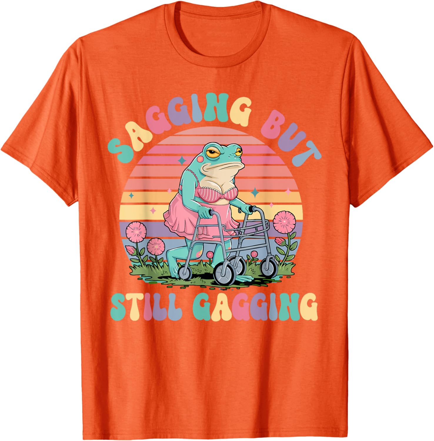 Funny Sagging Frog Meme T-Shirt for Adults - Embarrassing Gift Idea - 15