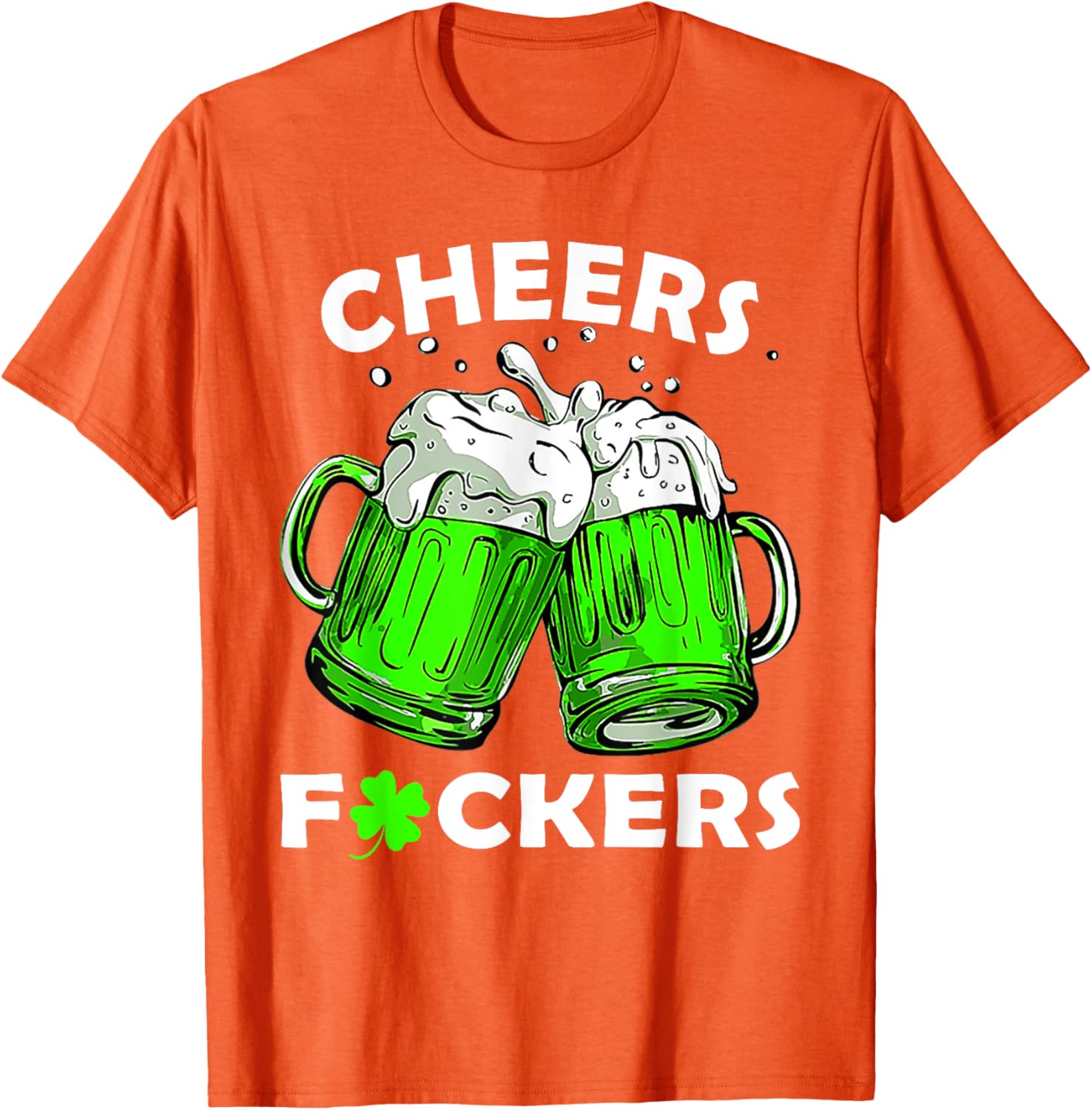 Cheers T-Shirt for St Patrick's Day Fun With Friends and Beer - 6