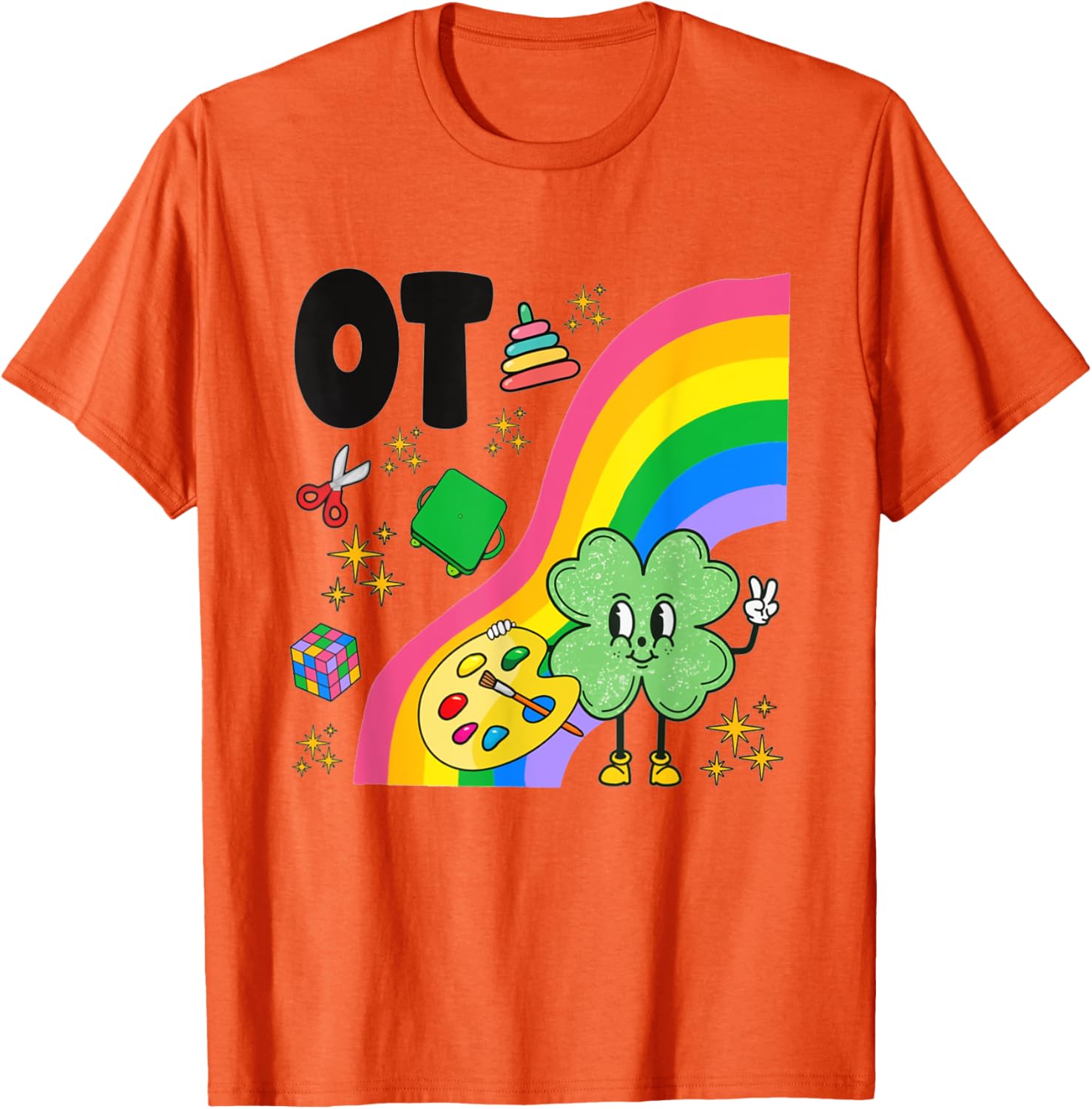Occupational Therapy St. Patrick's Day T-Shirt for OT Assistants - 6