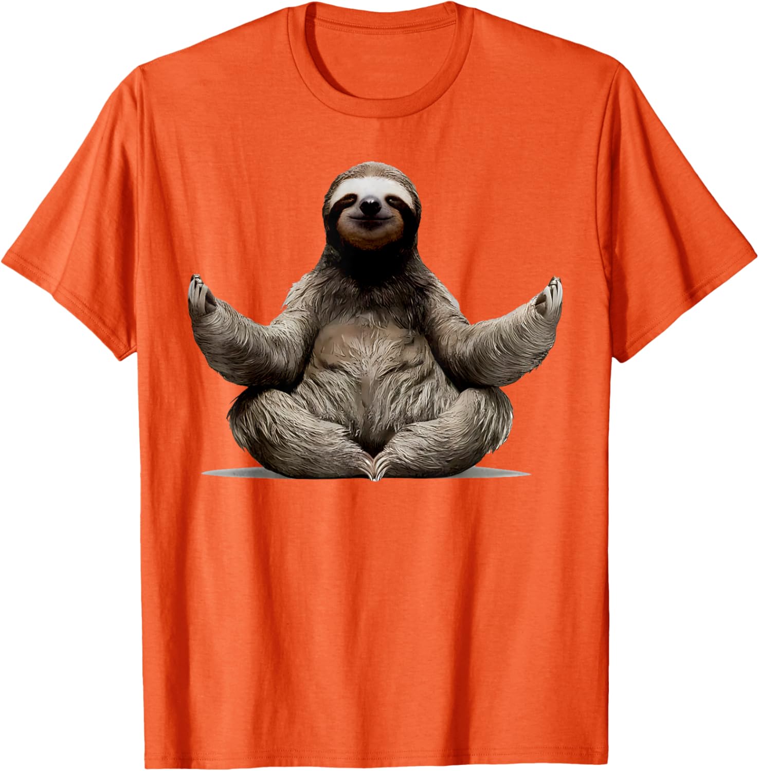 Sloth Yoga Namaste T-Shirt for Men and Women - Zen Buddha Meditation Wear - 3