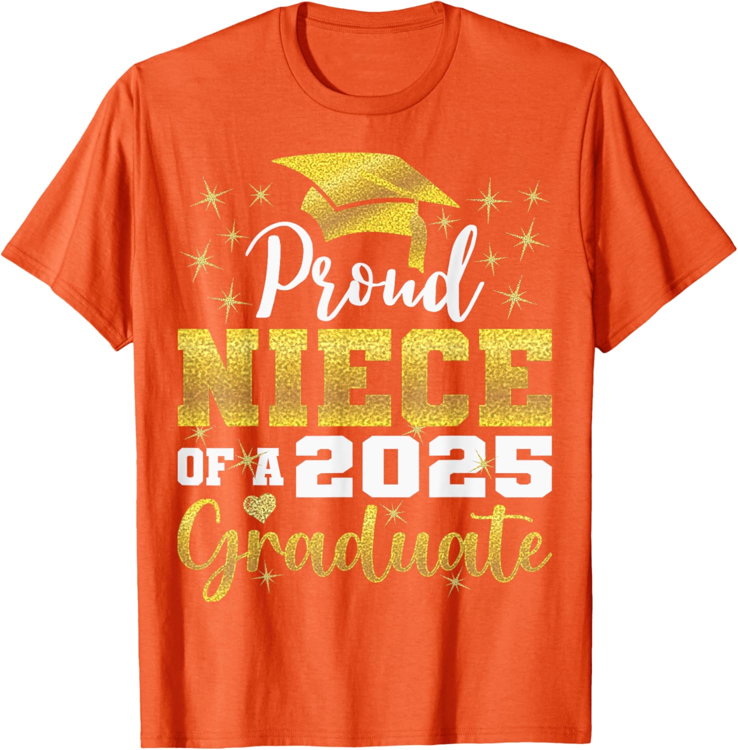 Super Proud Niece of Graduate 2025 Senior Graduation Family T-Shirt - 8