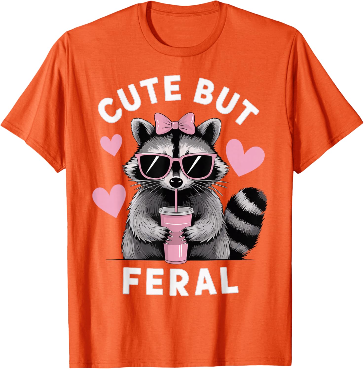 Cute But Feral T-Shirt for Animal Lovers - Stylish and Playful Apparel - 11