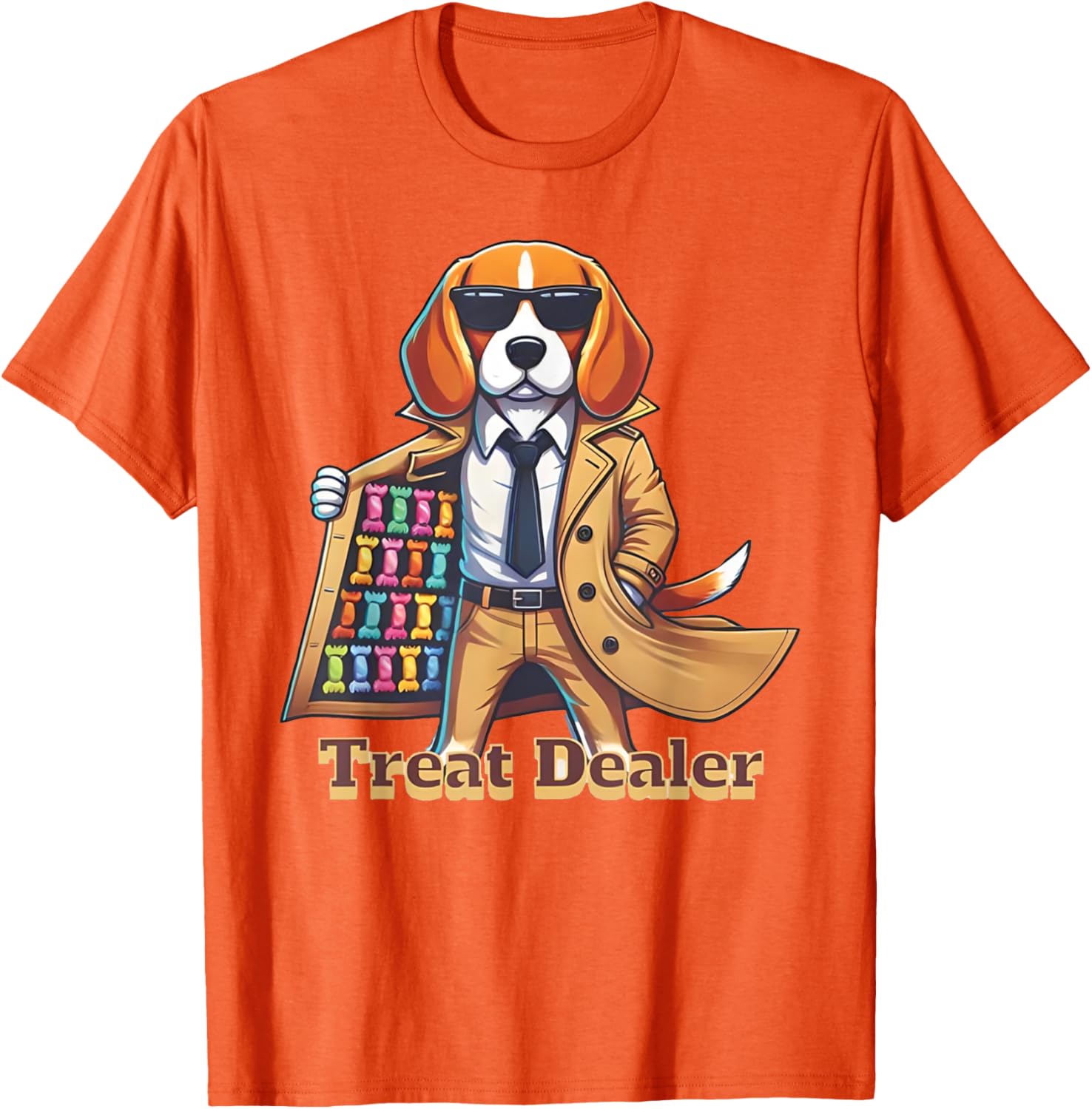 Funny Beagle Lover T-Shirt for Dog Treat Dealers - Perfect Gift for Dog Owners - 27