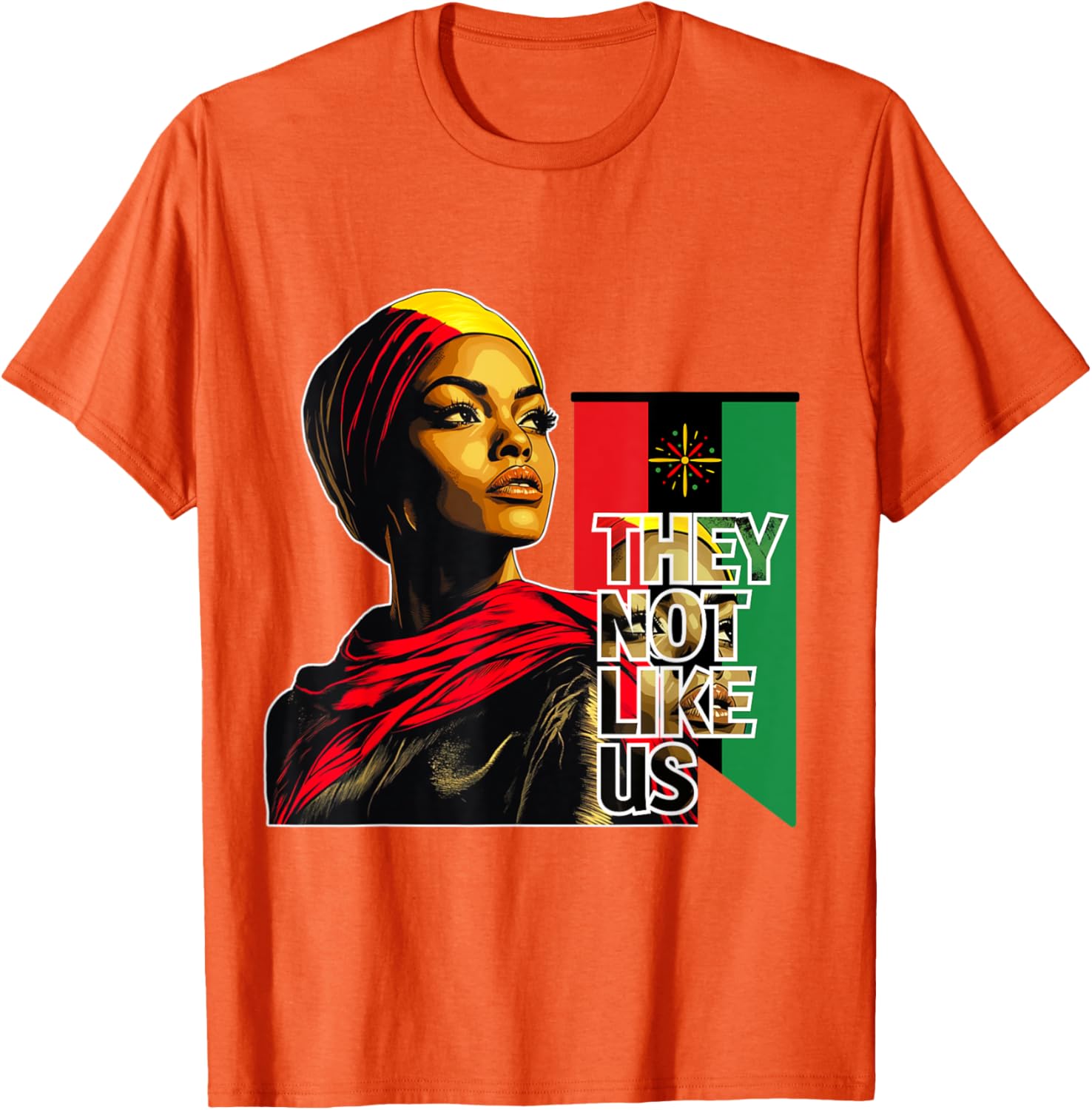 They Not Like Us Black History Month T-Shirt for Black Women - 2