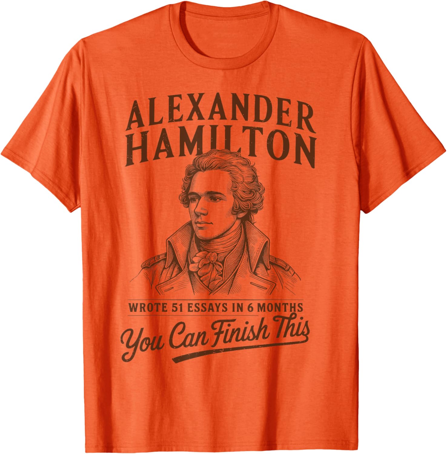 Vintage Alexander Hamilton 51 Essays T-Shirt for History Lovers - 2