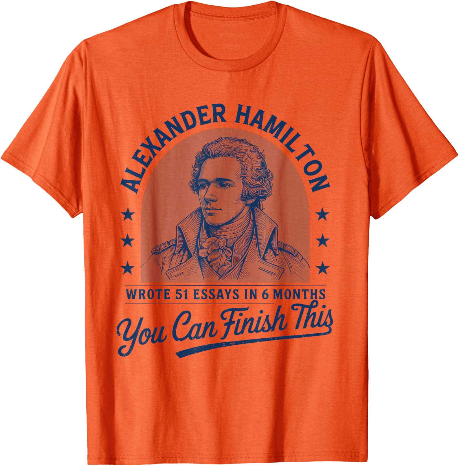 Vintage Hamilton 51 Essays T-Shirt Perfect for History Lovers and Writers - 5