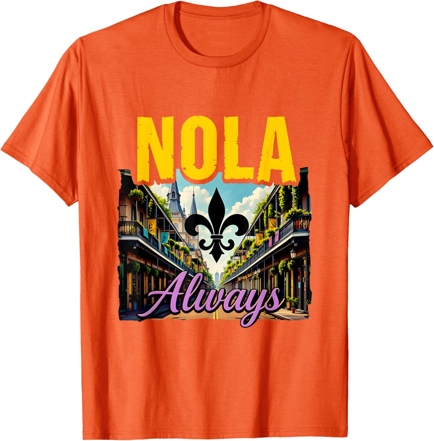 NOLA Never Forget New Orleans Support T-Shirt for Proud Locals - 22