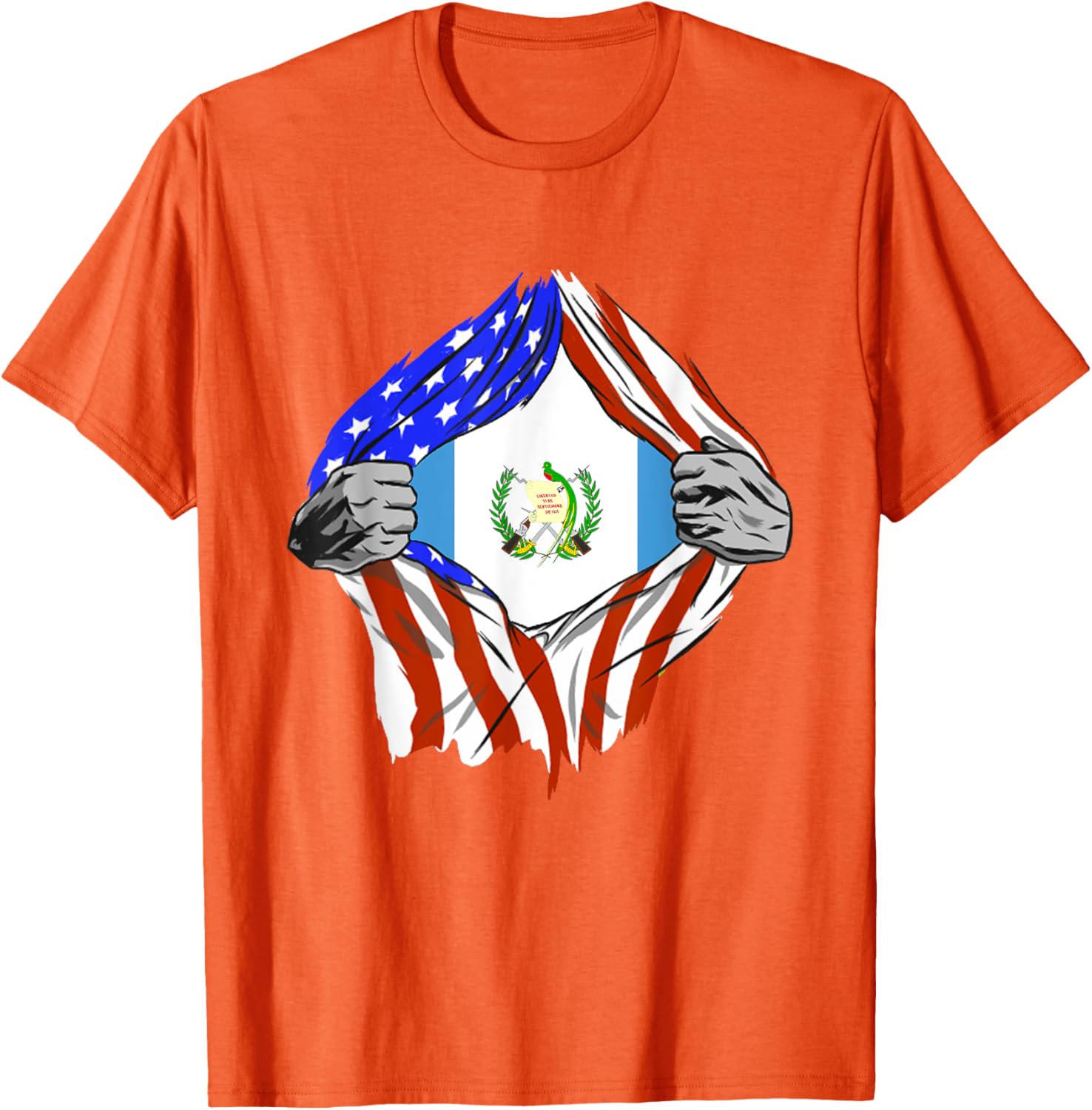 Guatemala Flag T-Shirt for Proud Patriots | Stylish American Apparel - 15