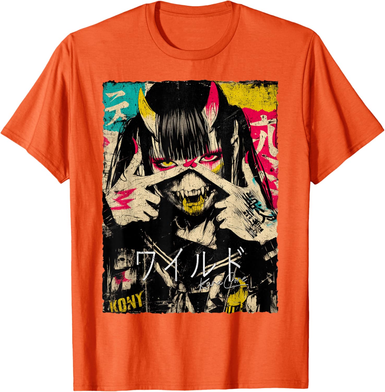 Japanese Cyberpunk Y2K Retro Techwear Anime T-Shirt for Street Style - 17