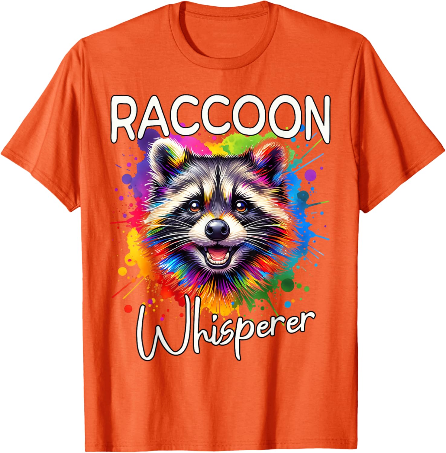 Cute North American Raccoon Whisperer T-Shirt for Animal Lovers - 16
