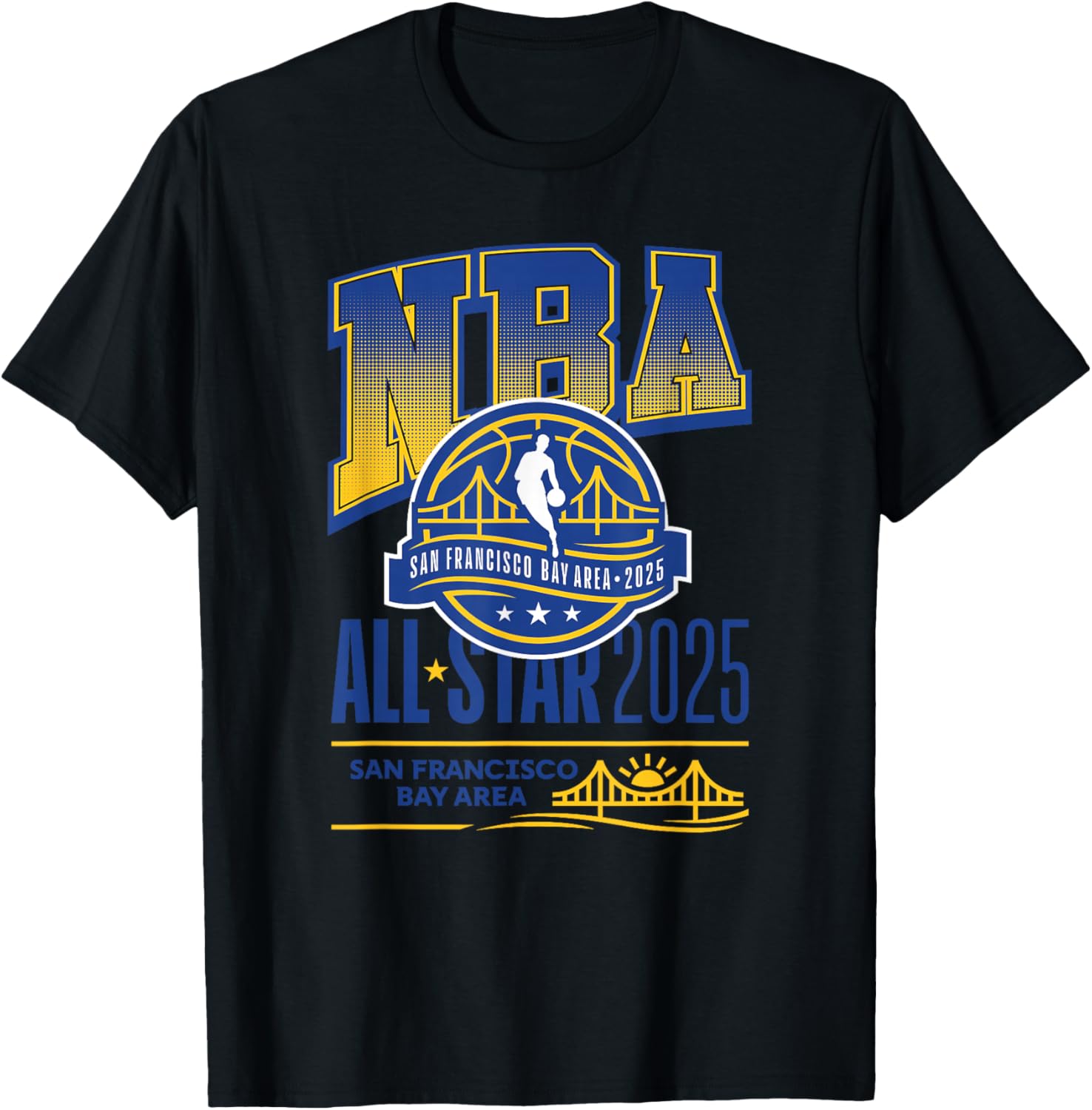NBA 2025 All Star T-Shirt for Fans - Officially Licensed Apparel - 2