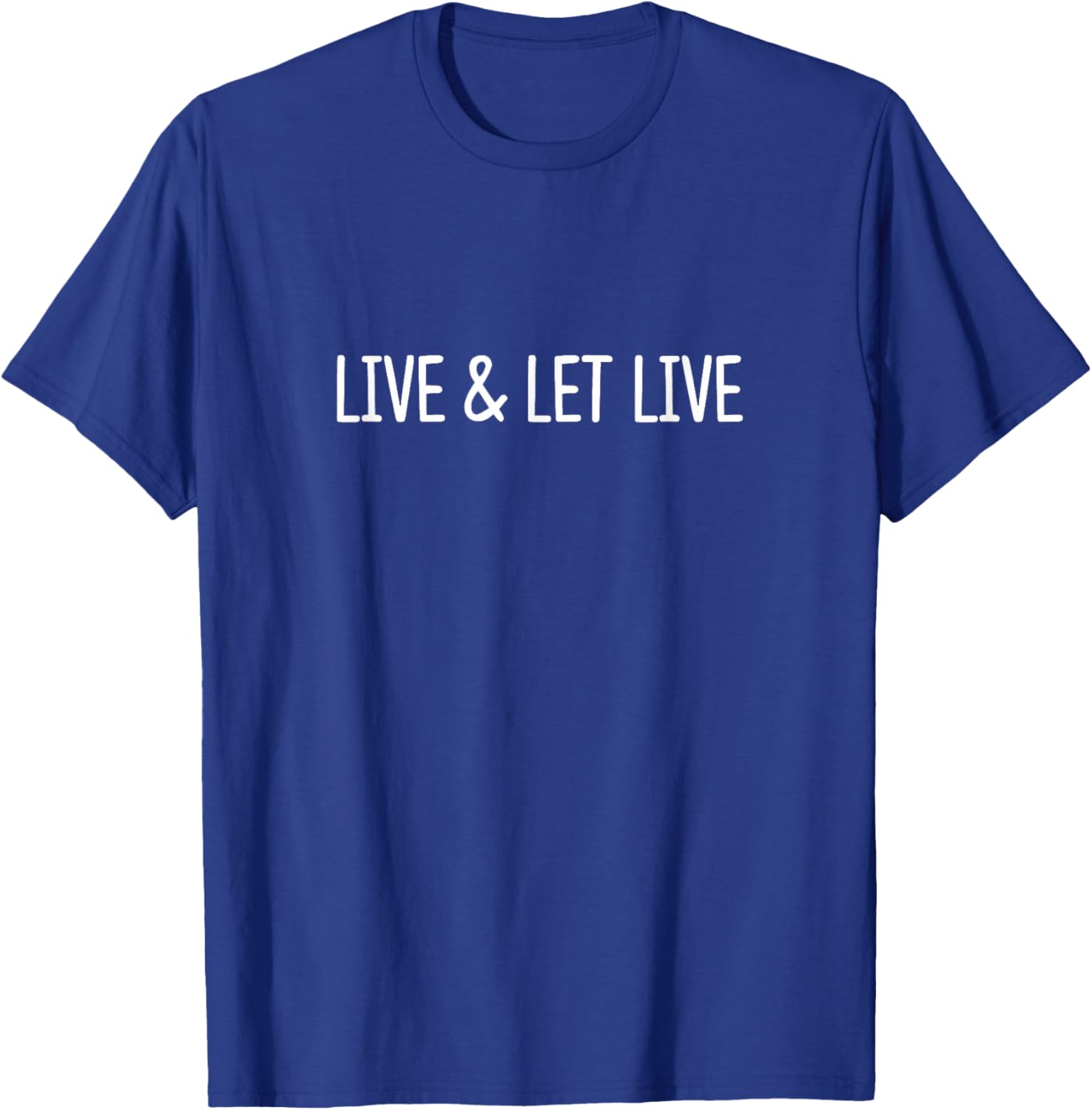 Live & Let Live T-Shirt - Stylish Casual Wear for Everyday Comfort - 3