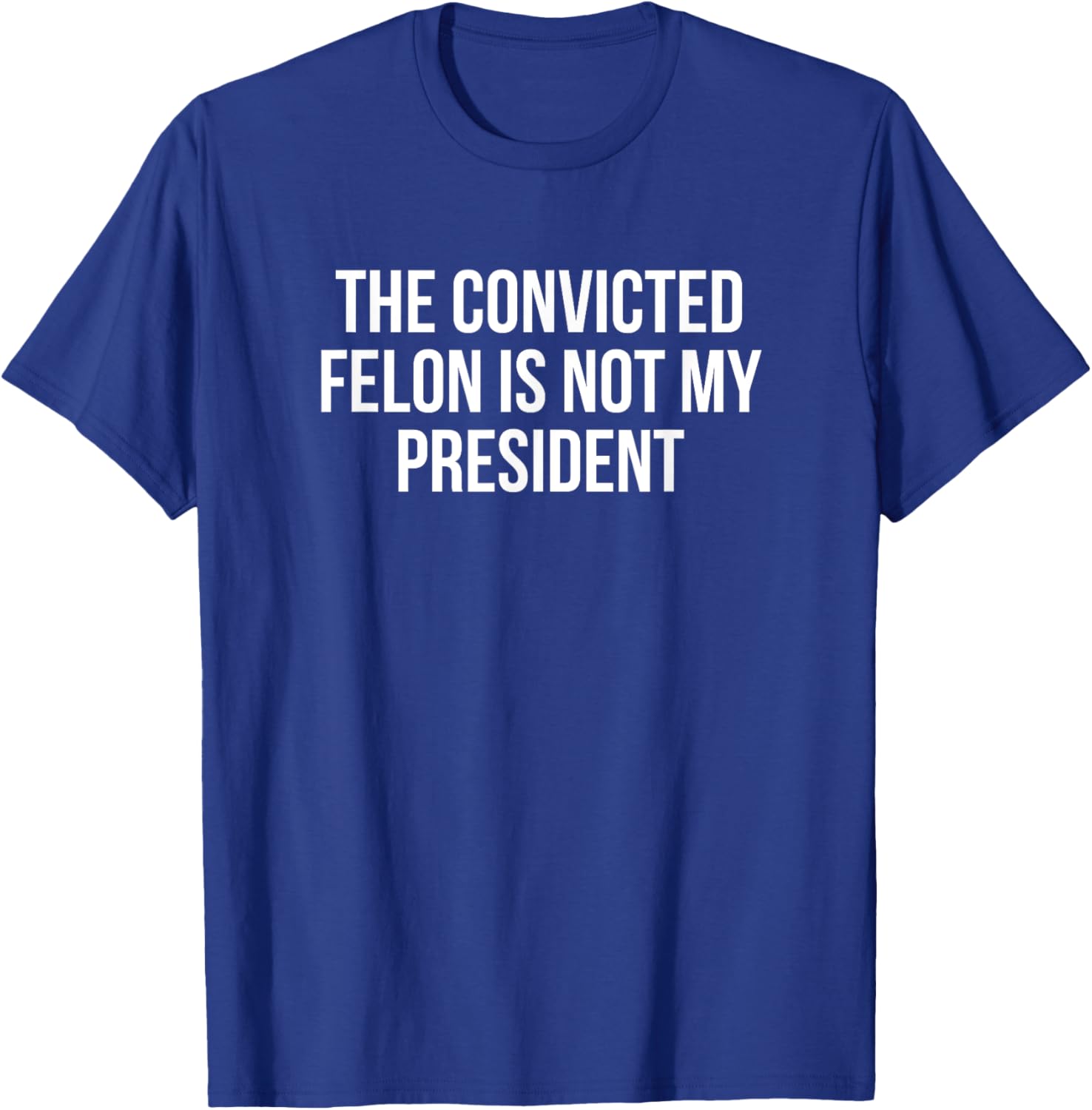 Funny Convicted Felon T-Shirt Statement Shirt for Protest Enthusiasts - 14