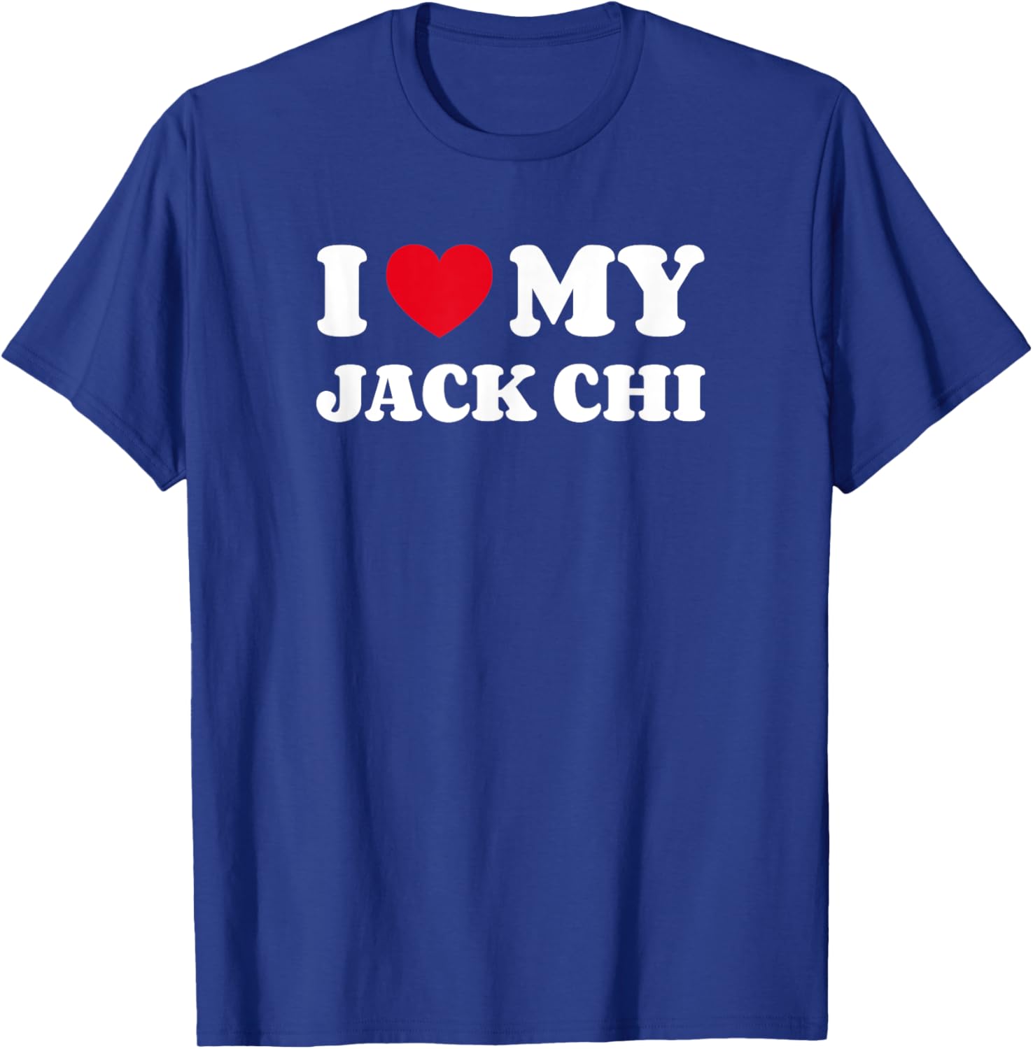 I Love My Jack Chi Dog T-Shirt for Men Women Kids - Adorable Design - 3