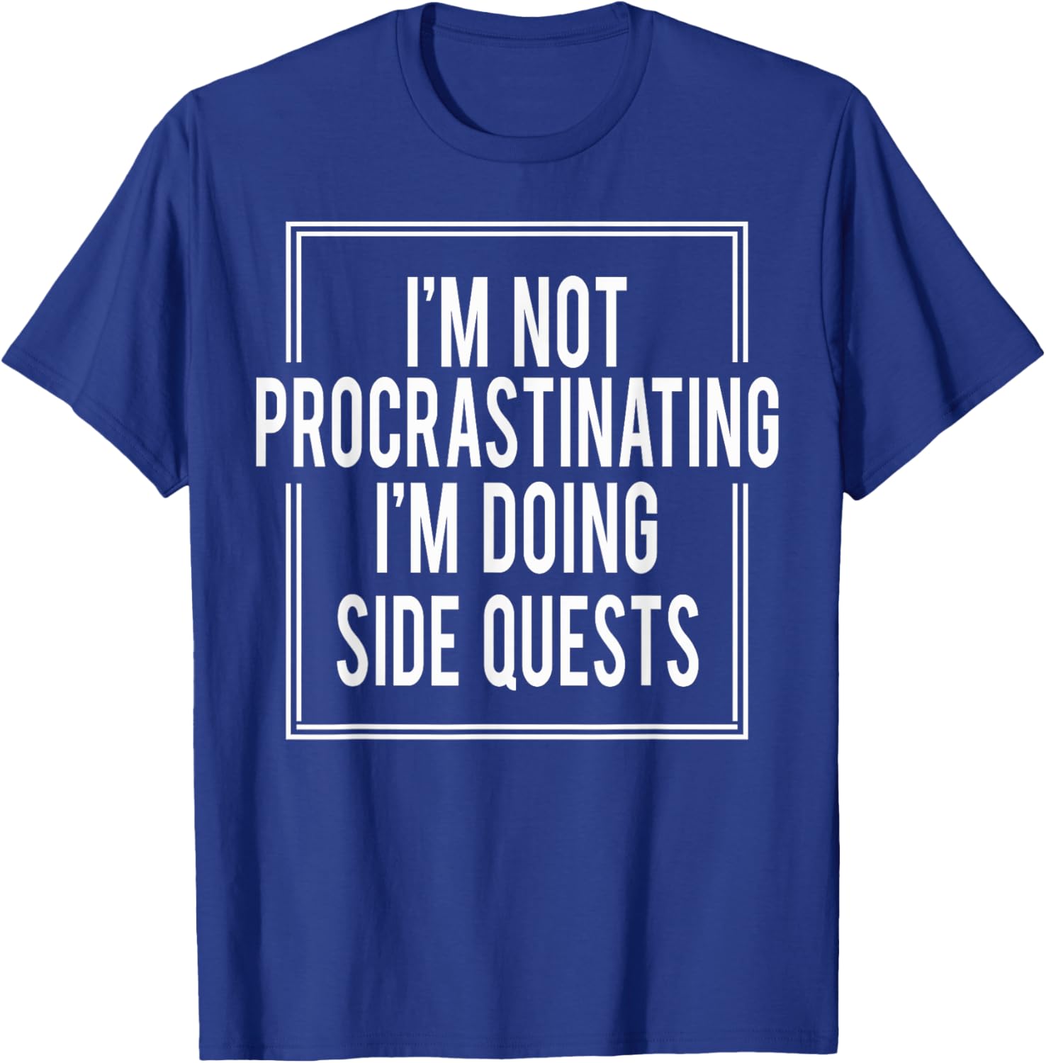 I'm Not Procrastinating I'm Doing Side Quests T-Shirt for Gamers - 2
