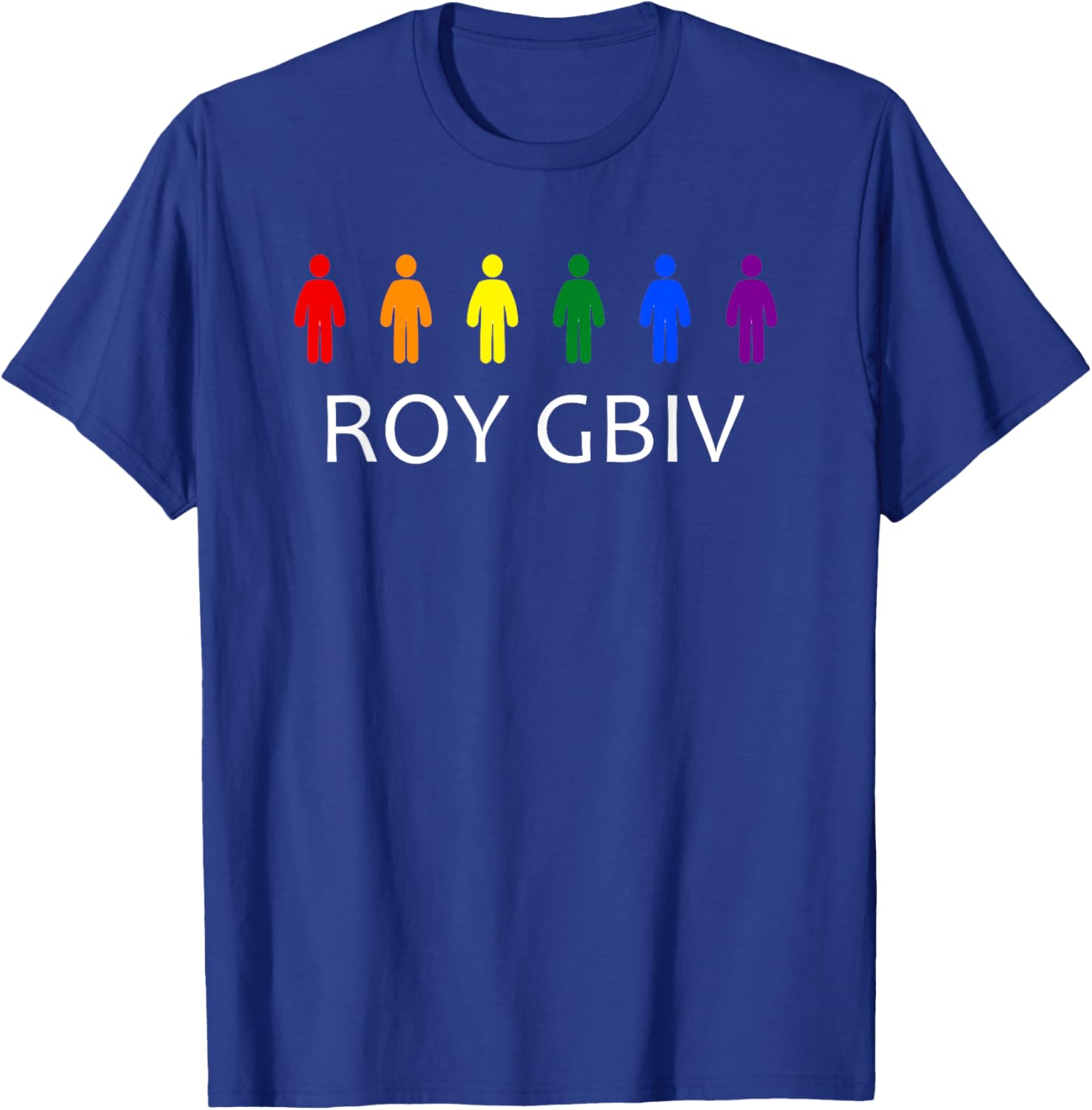 Roy Gbiv Color Spectrum T-Shirt for Vibrant Fashion Lovers - 15