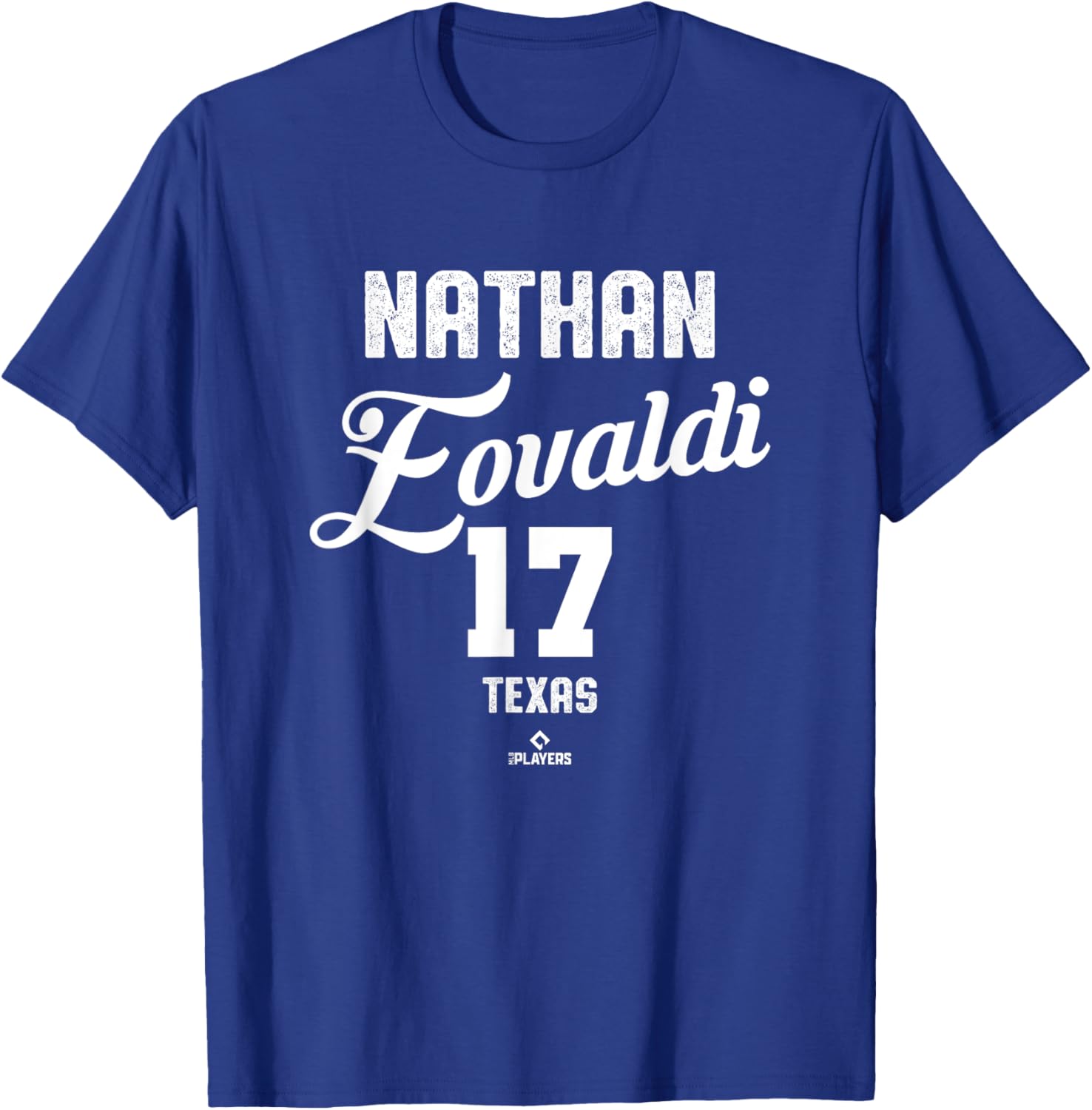 Nathan Eovaldi Texas Rangers Vintage MLBPA T-Shirt for Baseball Fans - 2