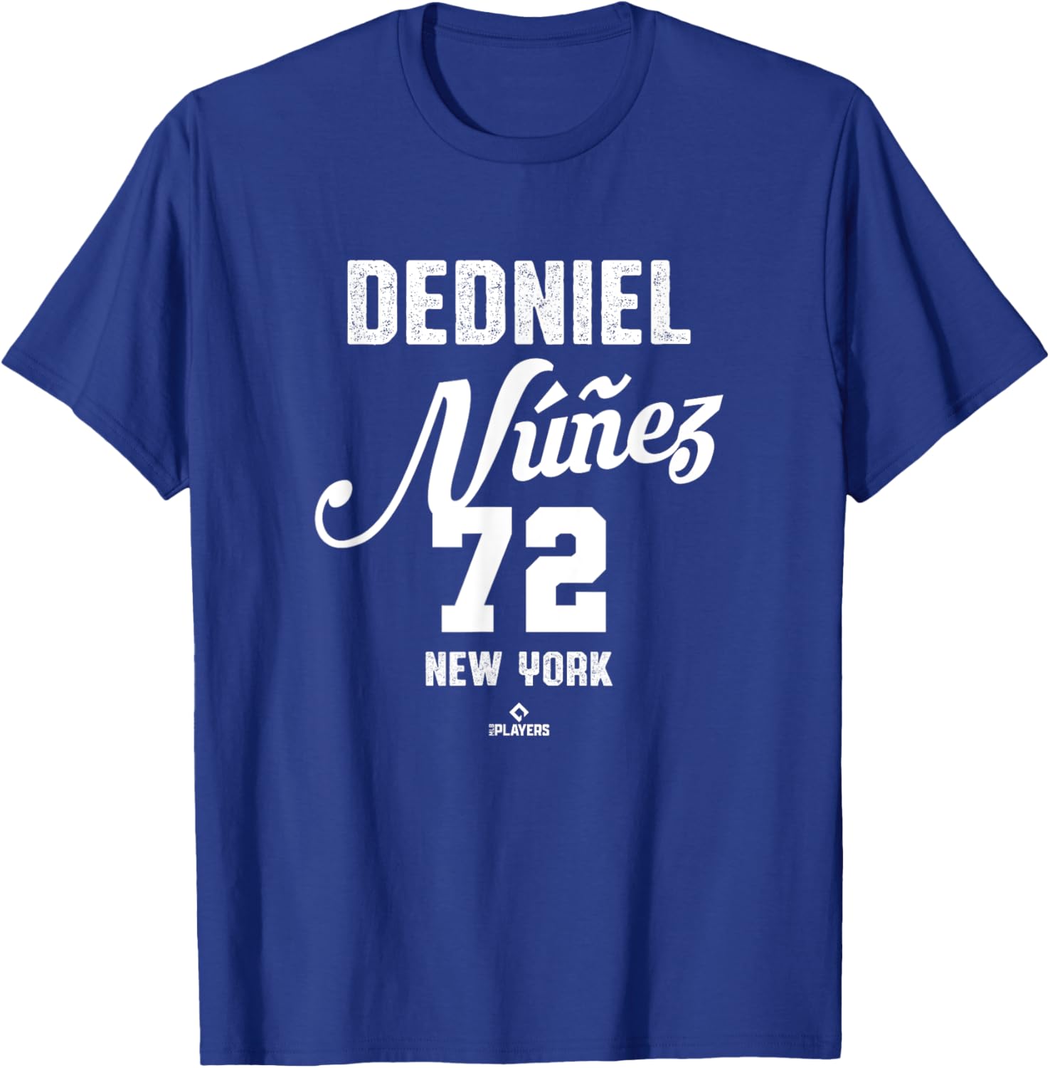 Dedniel Nunez 72 Vintage MLBPA New York Baseball T-Shirt for Fans - 5