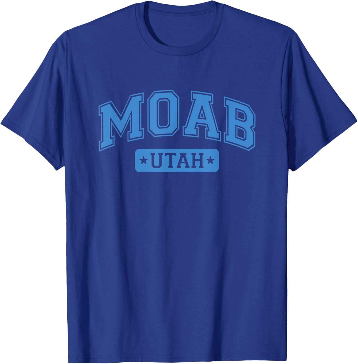 Moab Utah Classic Text Design T-Shirt for Adventure Lovers - 4