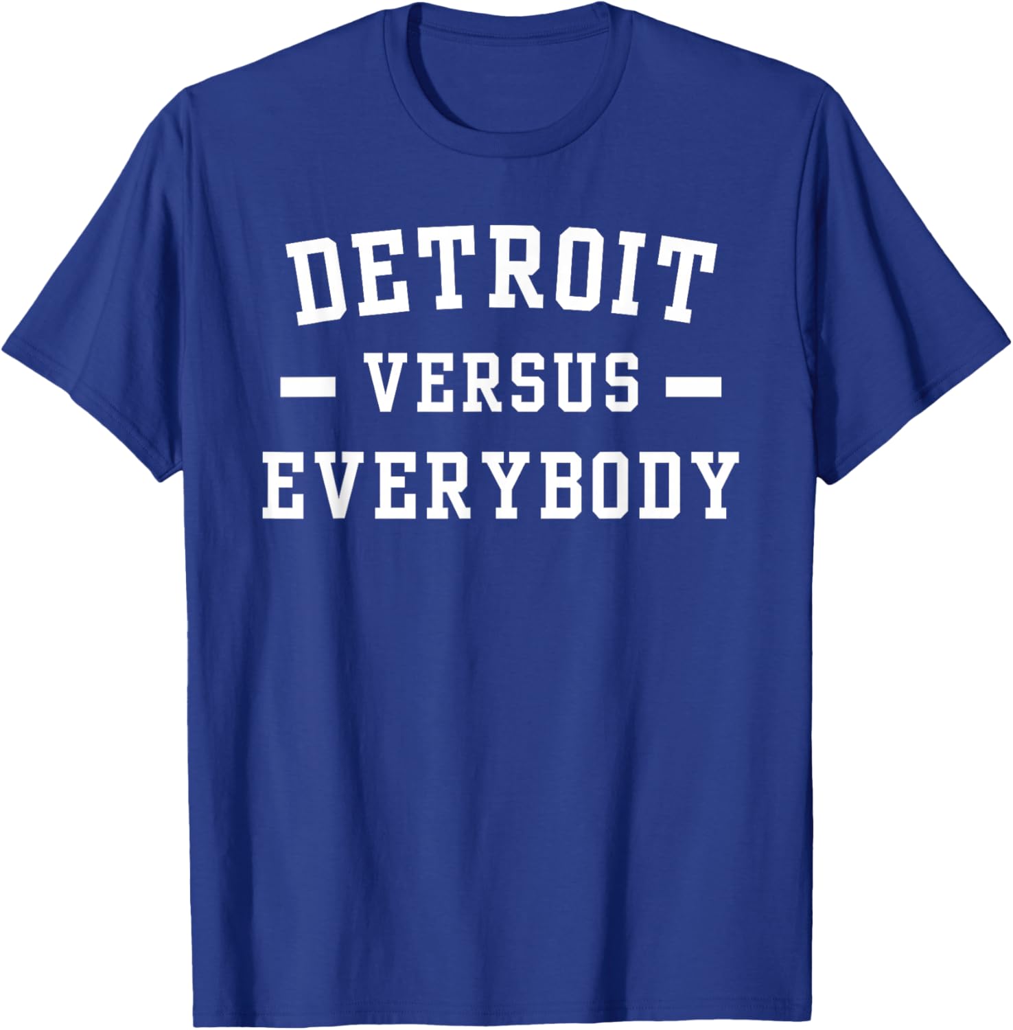 Detroit Versus Everybody Graphic Tee - Stylish Casual Wear for Fans - 14