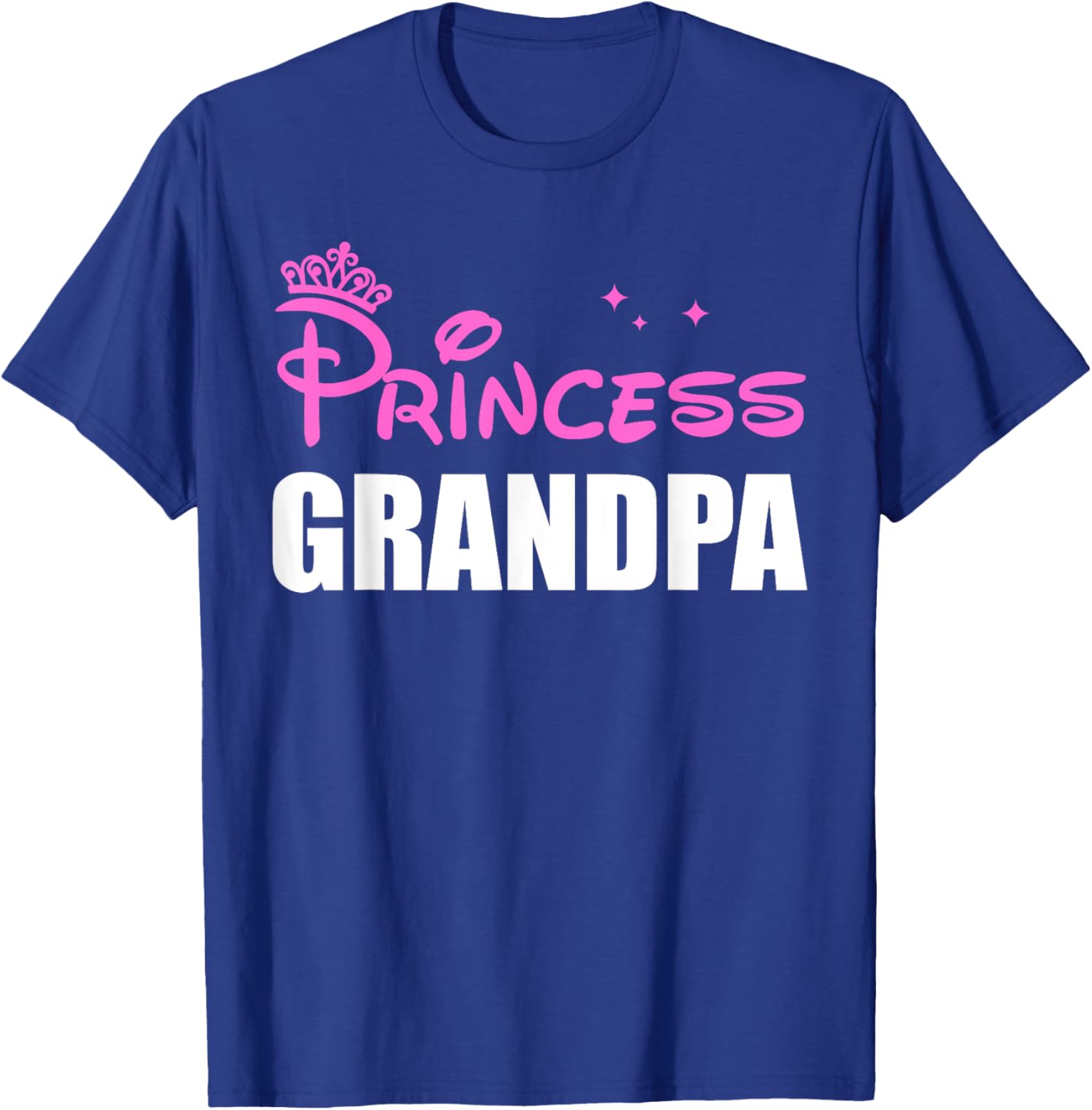 Granddaughter Princess Grandpa T-Shirt for Father's Day Gift - 1