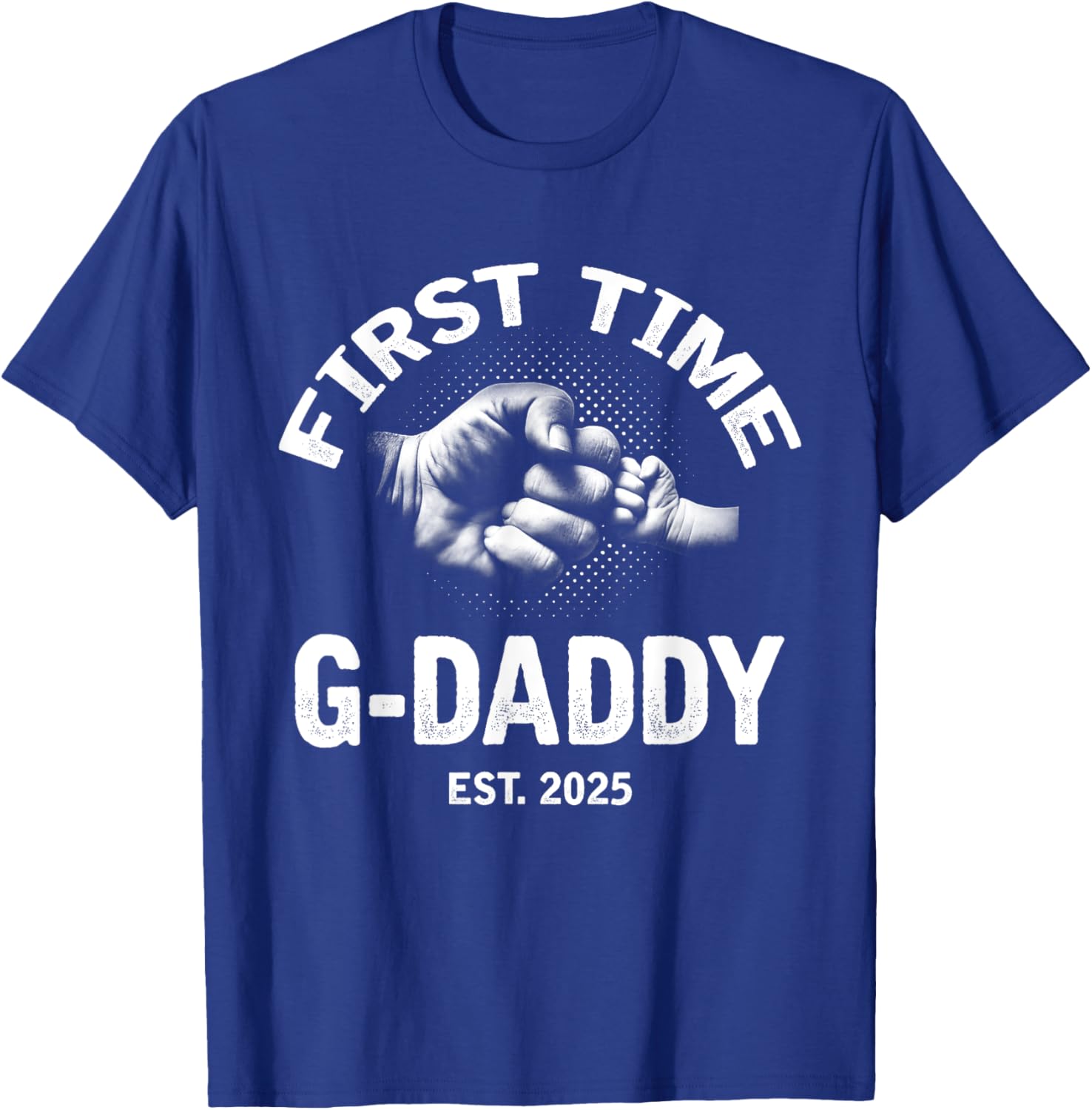 First Time G-Daddy 2025 Father's Day Vintage T-Shirt for Proud Dads - 27