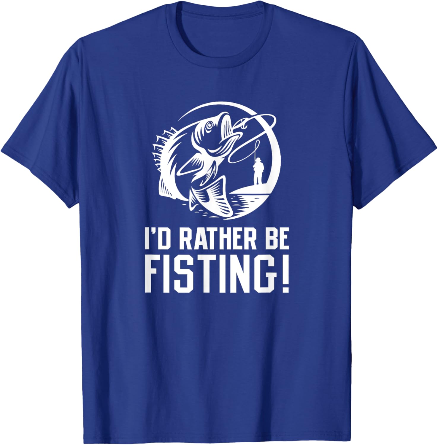I'd Rather Be Fisting Funny Graphic T-Shirt for Casual Wear - 6