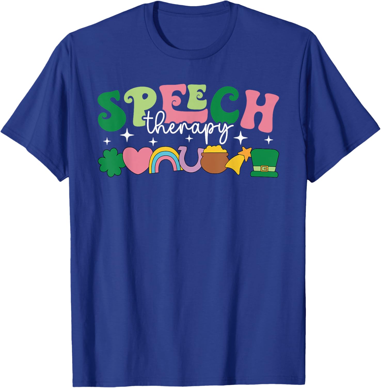 Lucky Charm St Patrick's Day Speech Therapy T-Shirt for SLPs - 4
