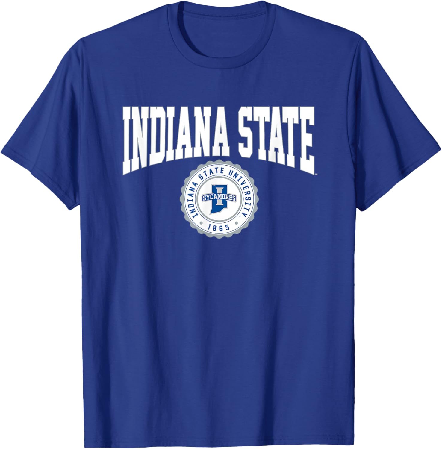 Indiana State University Sycamores Seal T-Shirt for Sports Fans - 1
