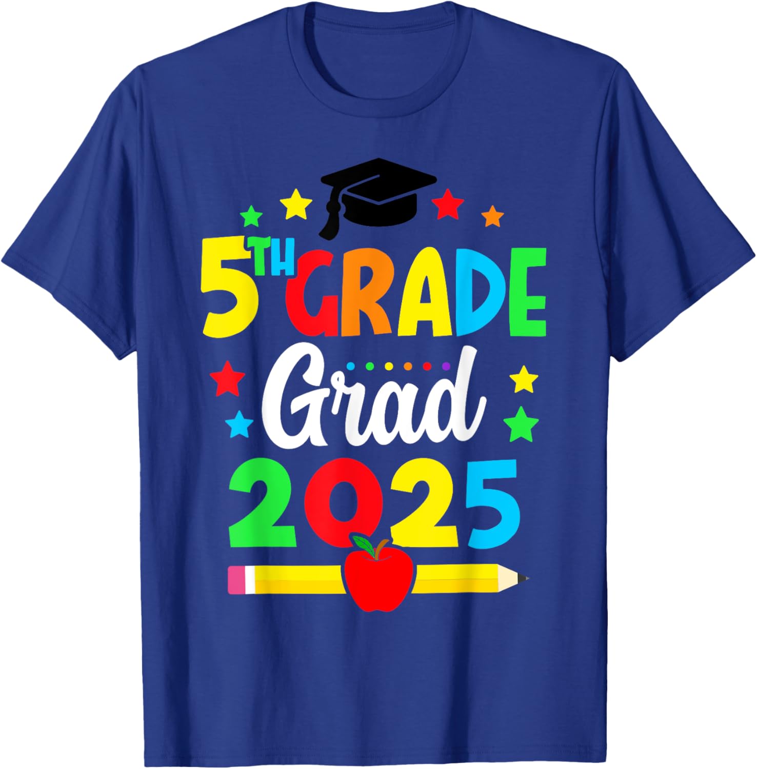 Fifth Grade Graduation 2025 T-Shirt for Young Graduates and Dreamers - 4