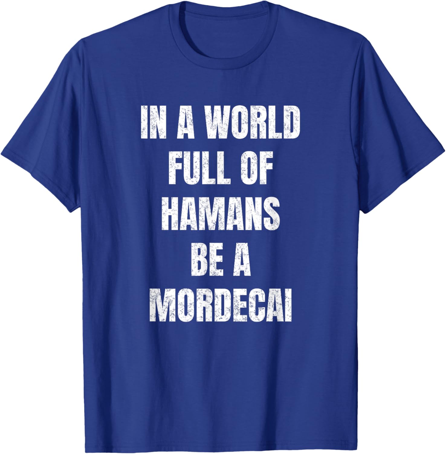 Funny Purim Haman Mordecai Costume T-Shirt for Jewish Celebration Fun - 17