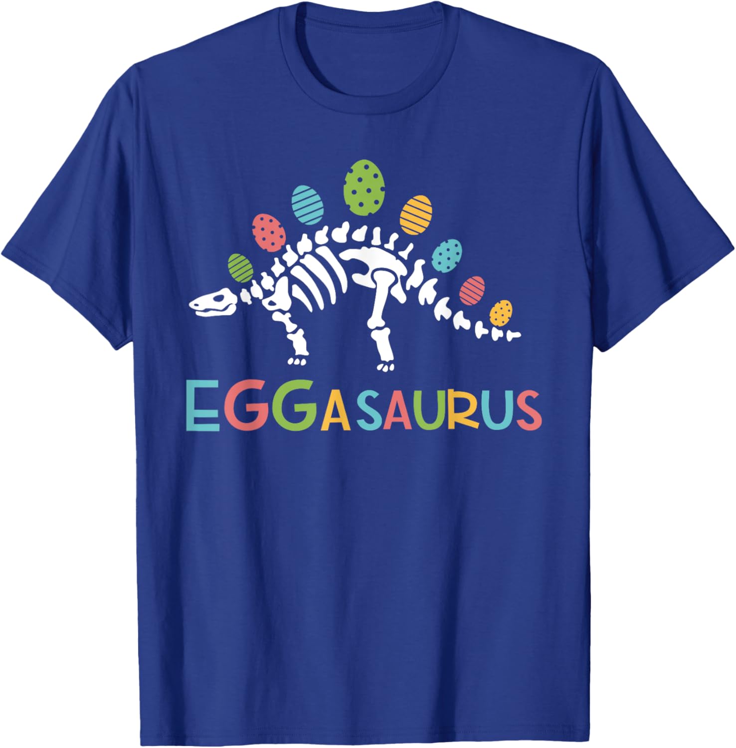 Eggasaurus Easter Stegosaurus Dinosaur Toddler T-Shirt for Boys - 3