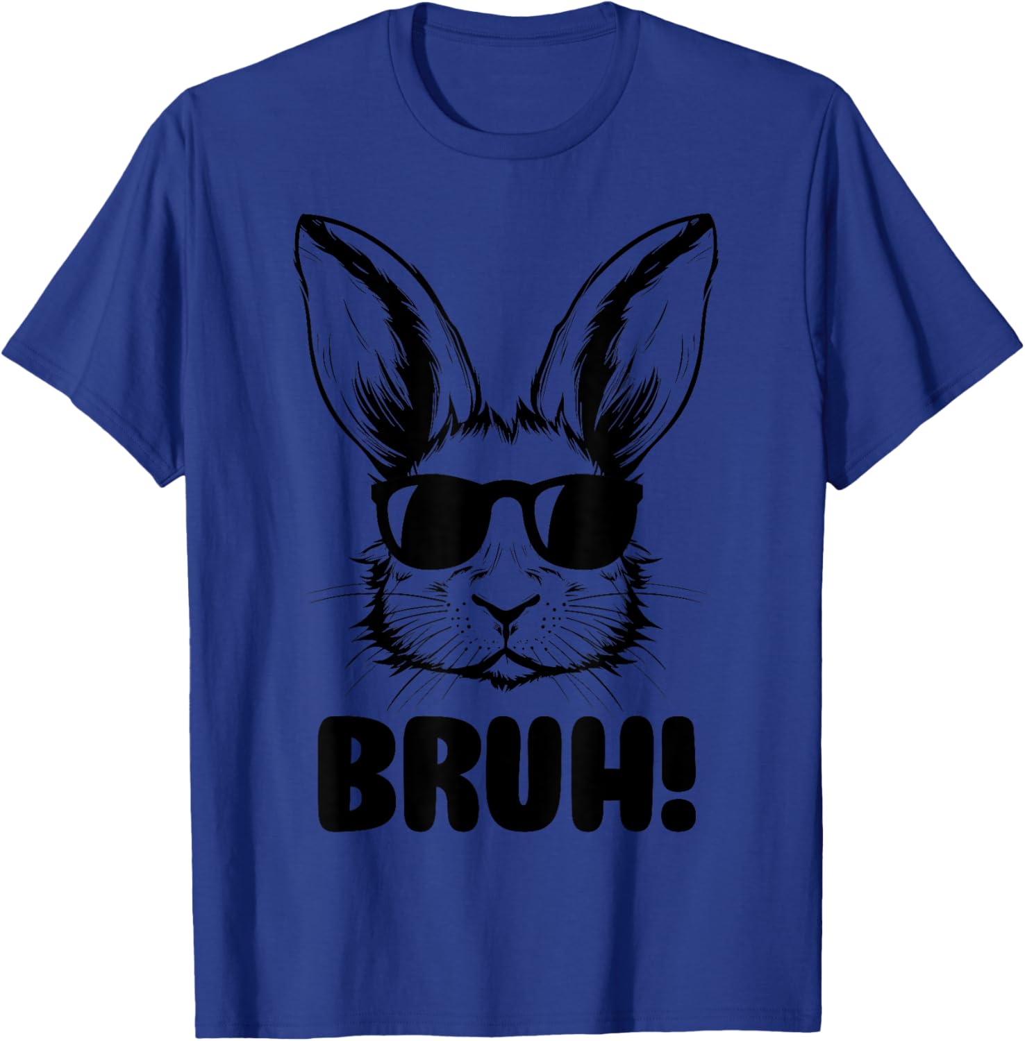 Funny Bunny Bruh Meme T-Shirt for Easter - Perfect for All Ages - 15