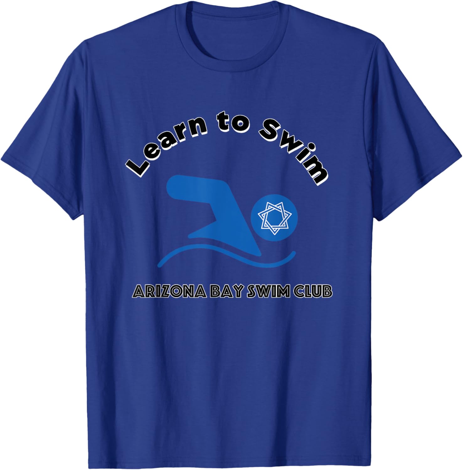 Learn to Swim Club Bay Arizona T-Shirt Fun Summer Swimwear Apparel - 21