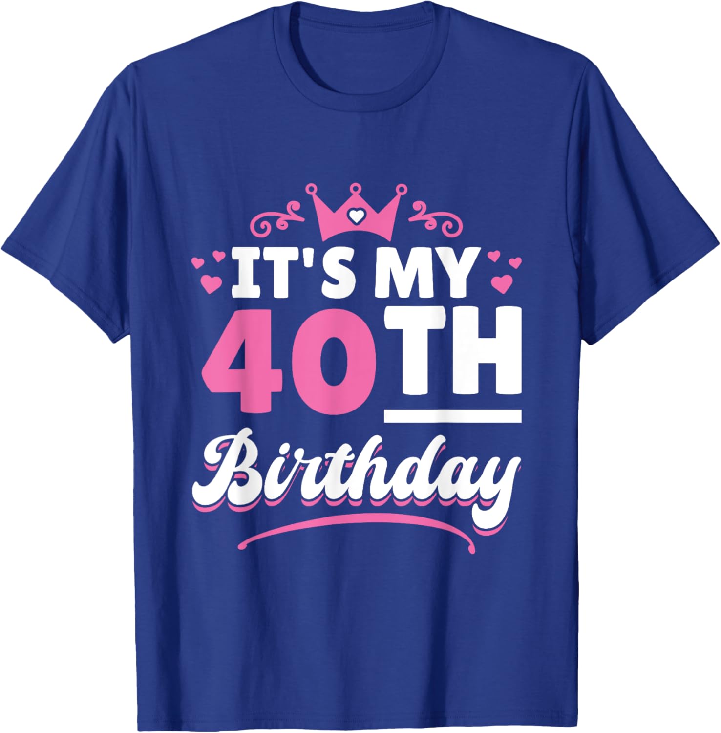 Stylish 40th Birthday T-Shirt for Women Perfect Gift Idea - 1